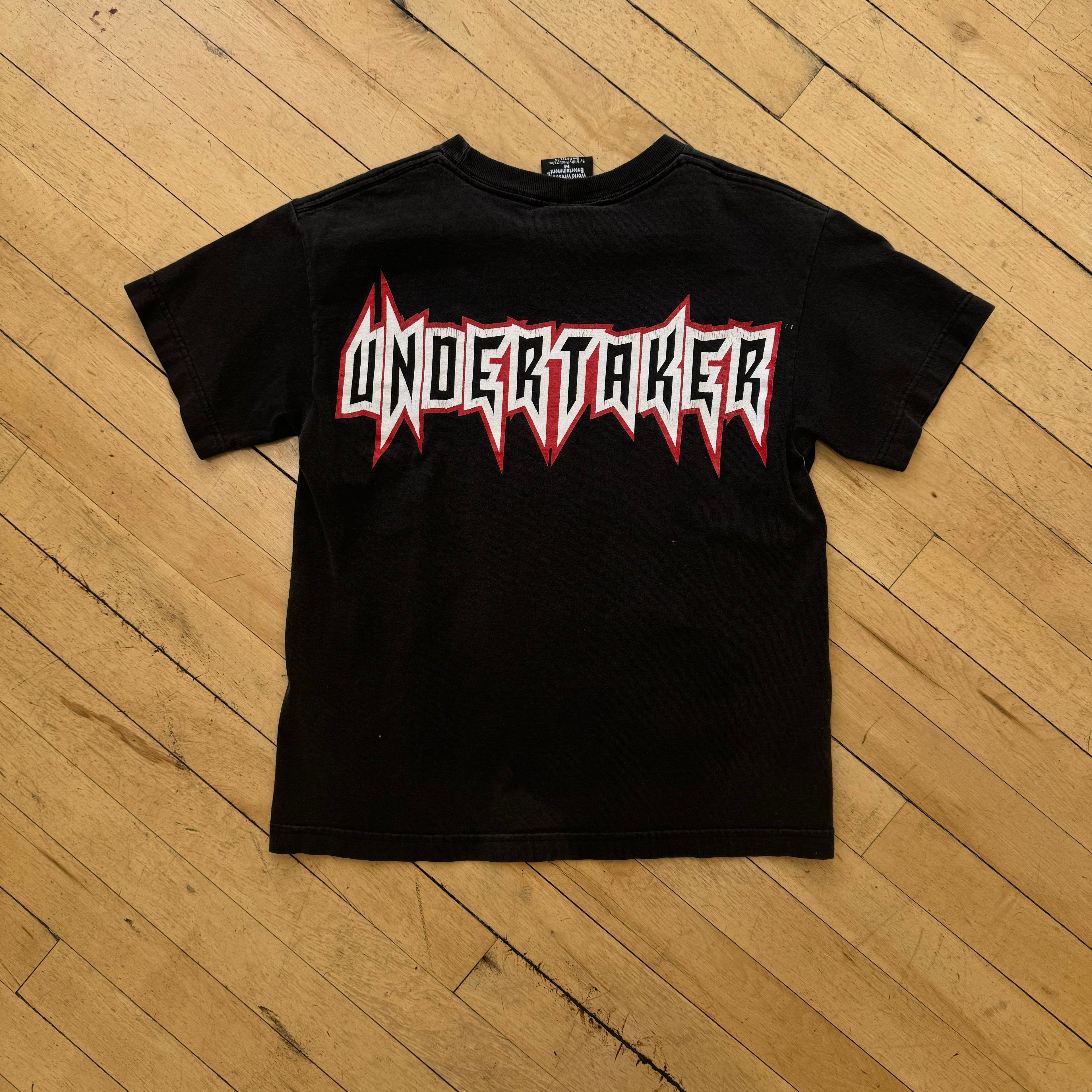 Vintage WWE Big Evil UnderTaker T-shirt Sz YTH M