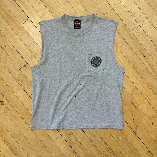 Vintage Harley Davidson Tanktop T-shirt Sz L