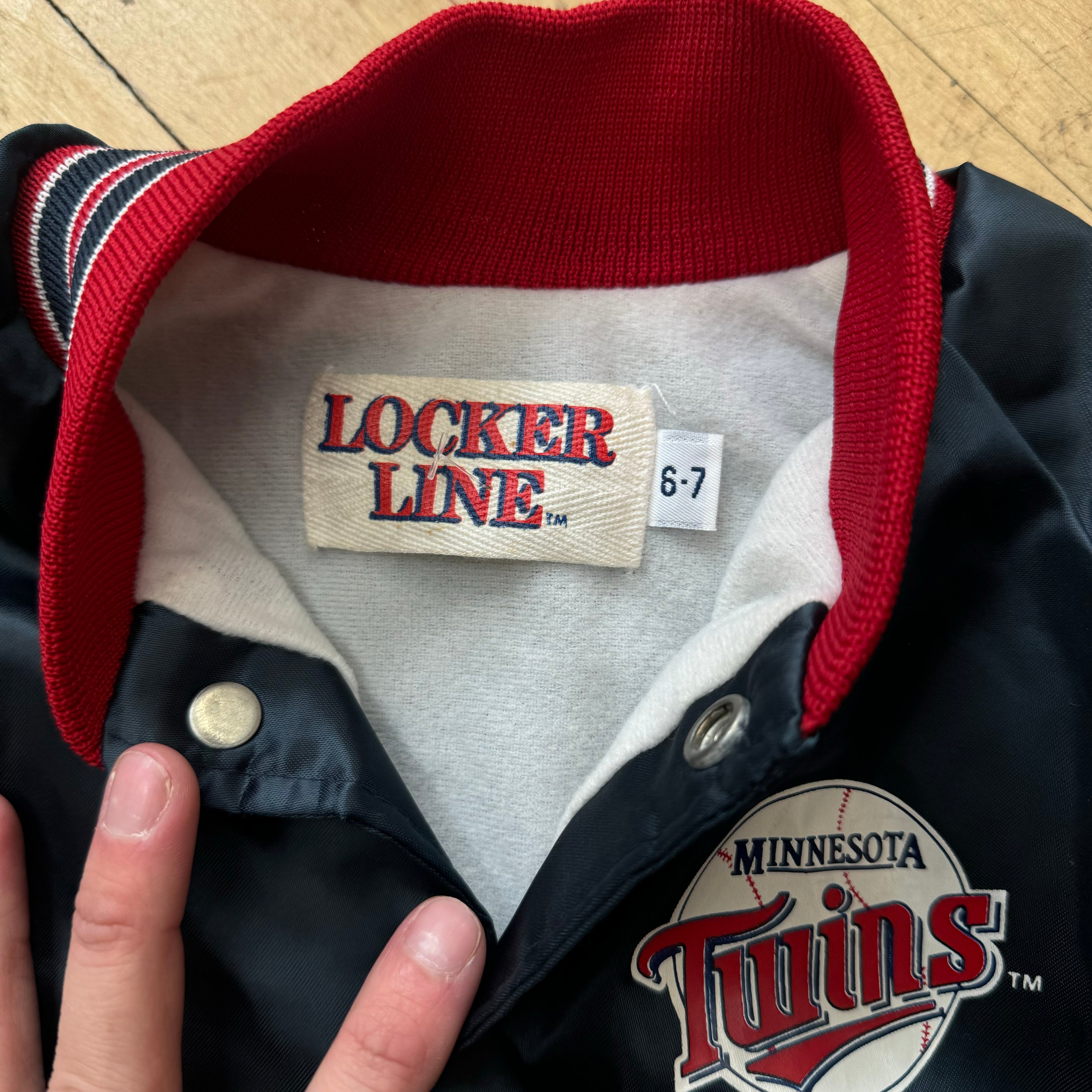 Vintage Twins Bomber Jacket Sz 6-7