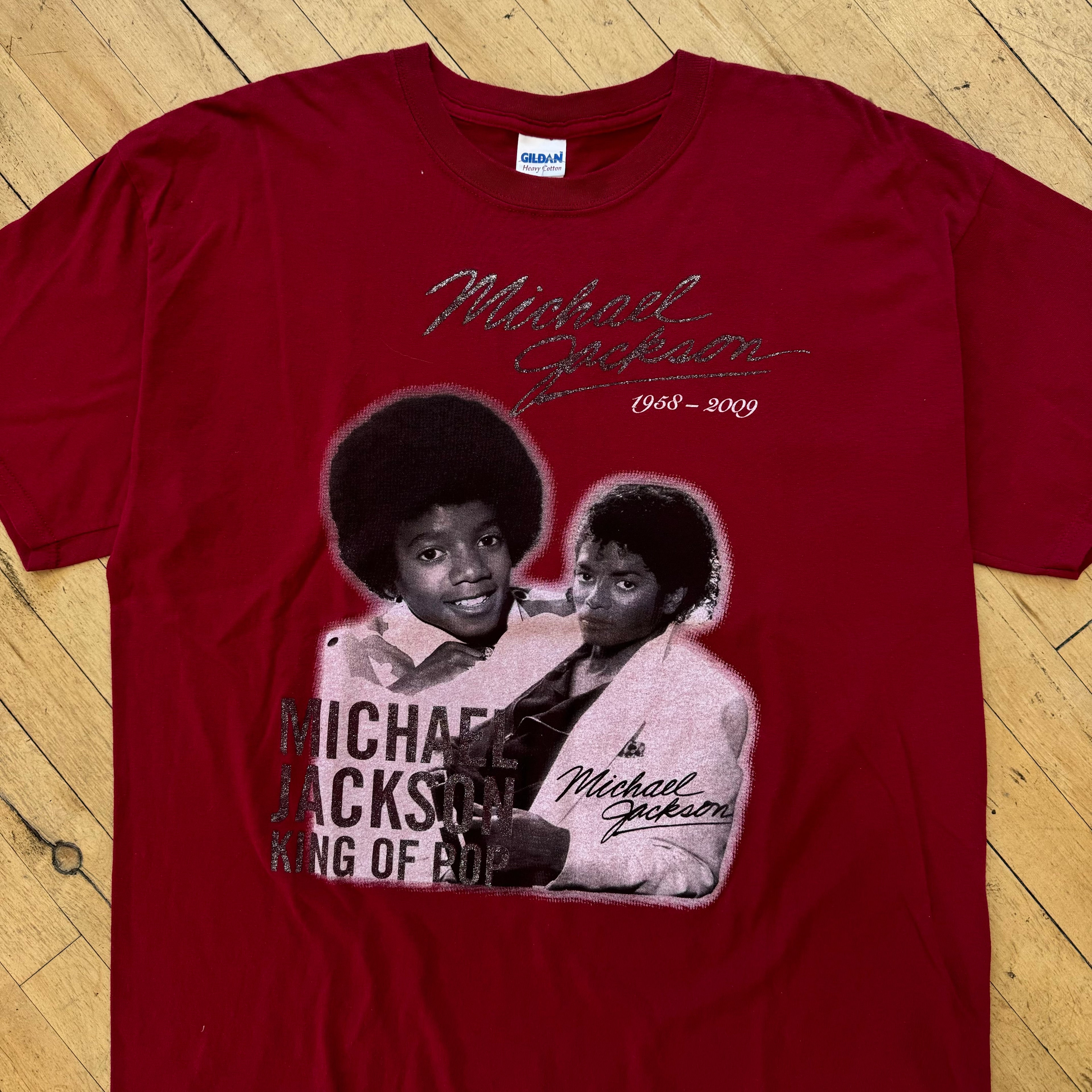 2000s Micheal Jackson King of Pop T-shirt Sz XL