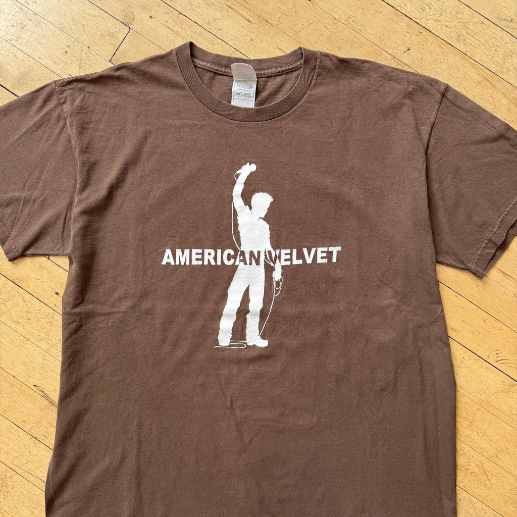 Vintage American Velvet T-shirt Sz XL