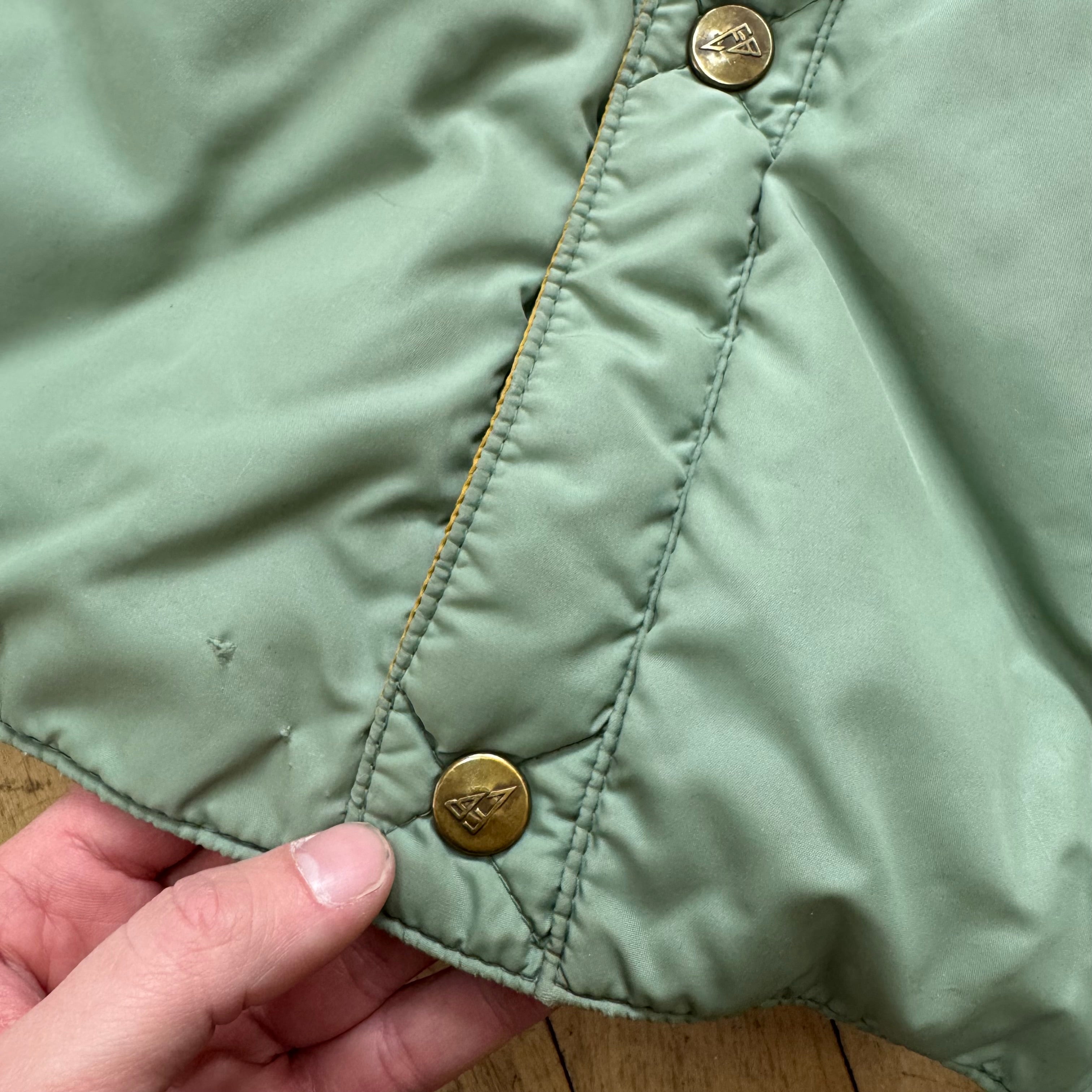 Vintage Eddie Bauer Goose Down 70s Puffer Jacket Sz L