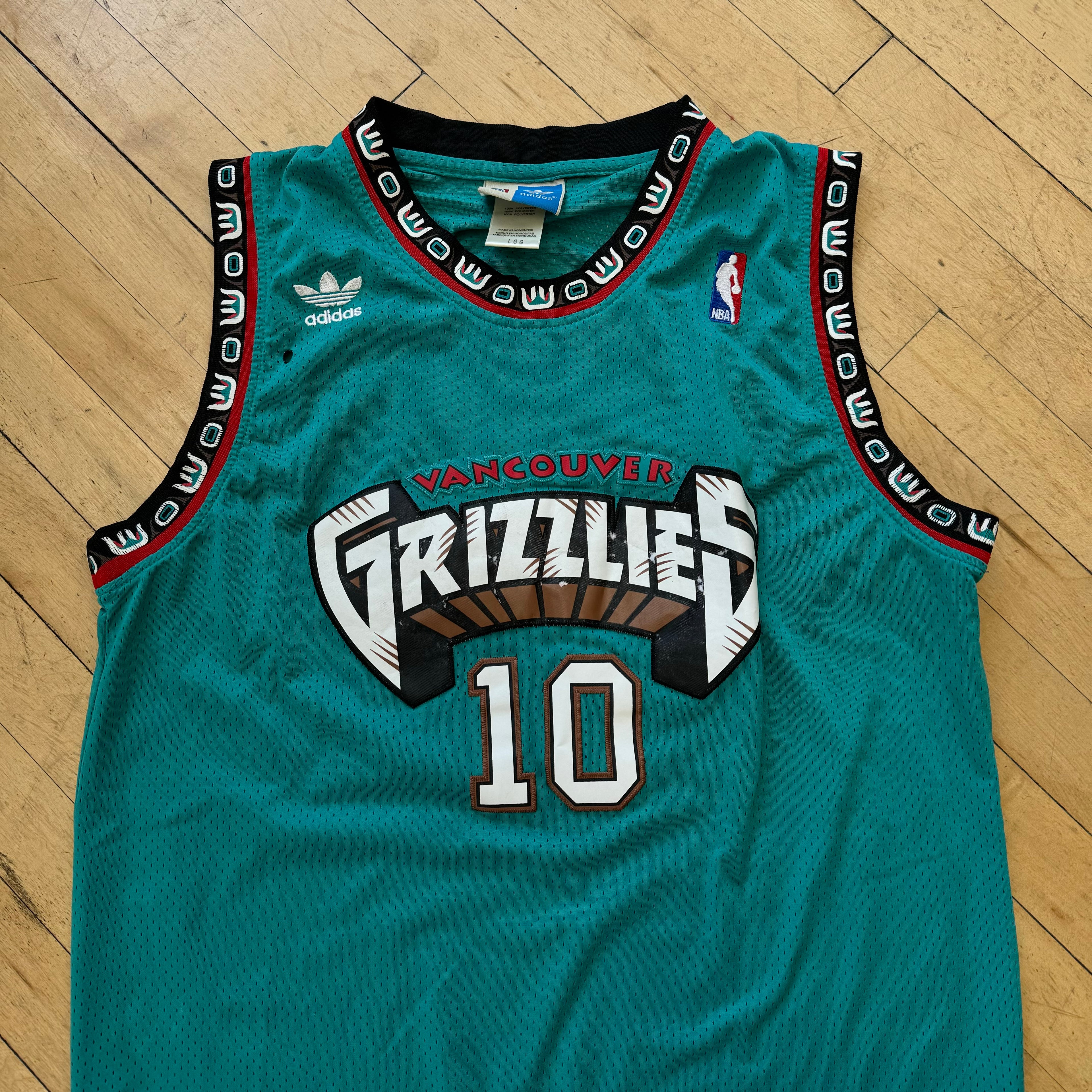 Adidas Vancouver Grizzles “Bibby” Jersey Sz M