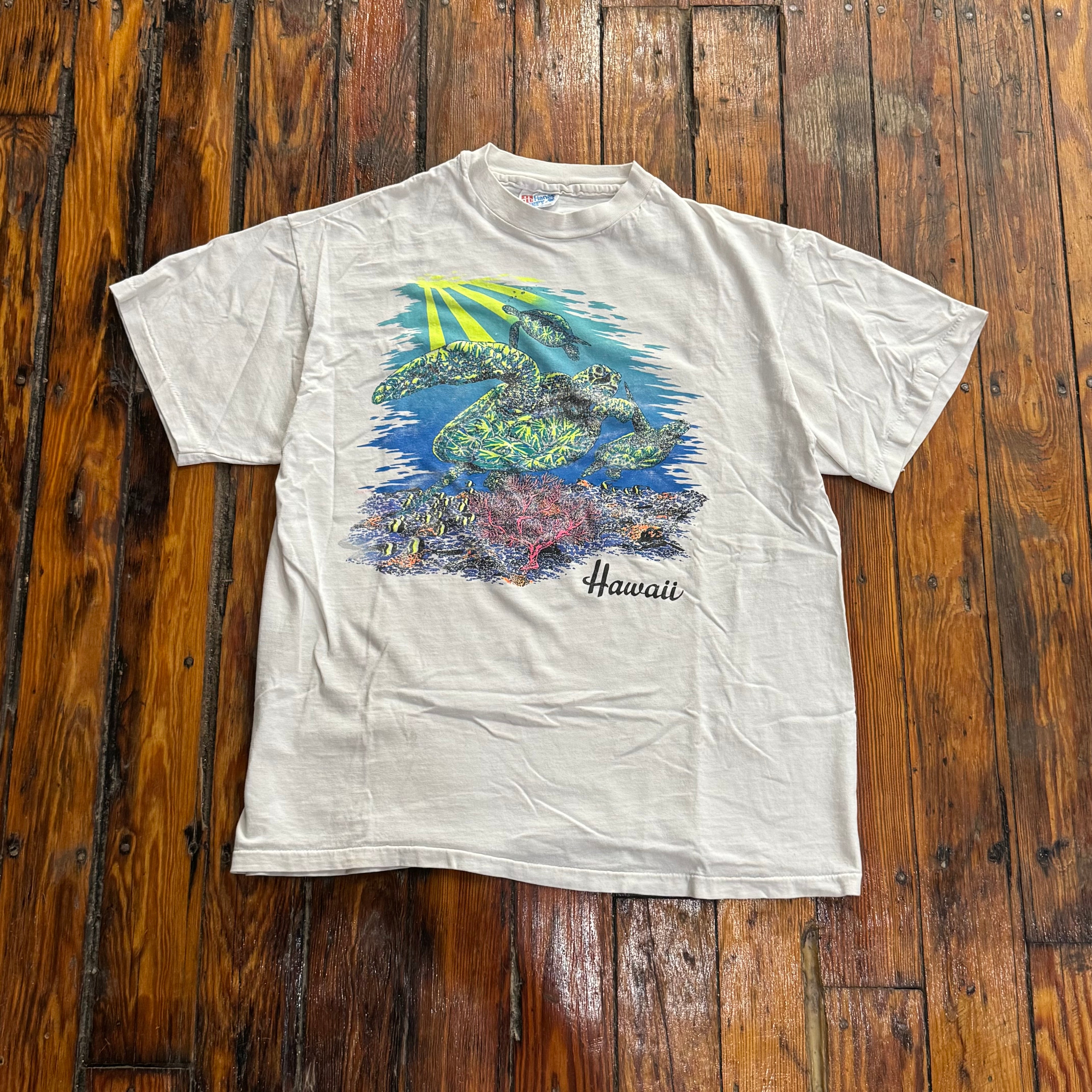 Vintage Hawaii Turtle T-shirt Sz M