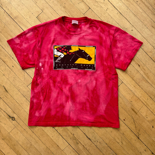Vintage Kentucky Derby Festival T-shirt Sz L