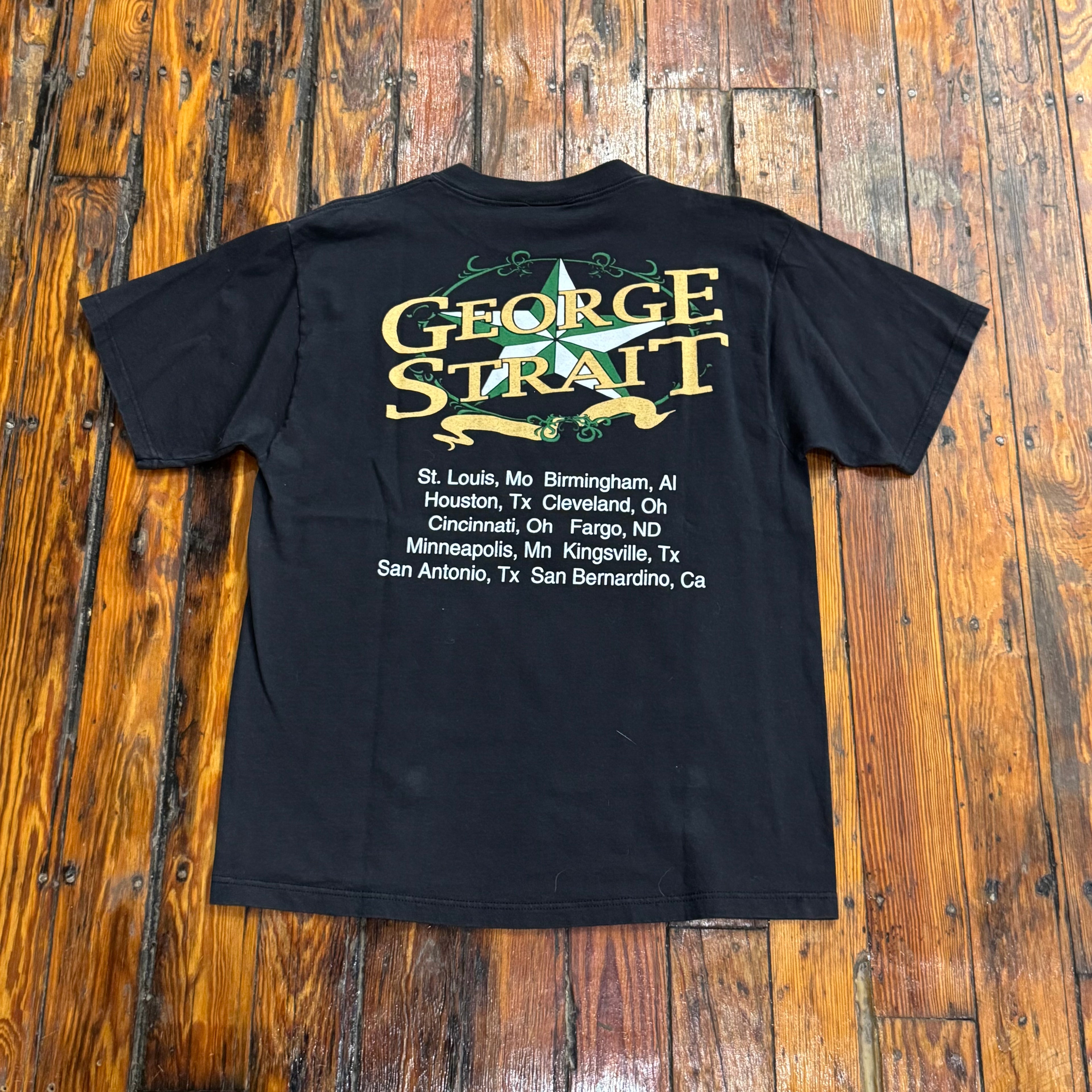 Vintage George Straight T-shirt Sz L