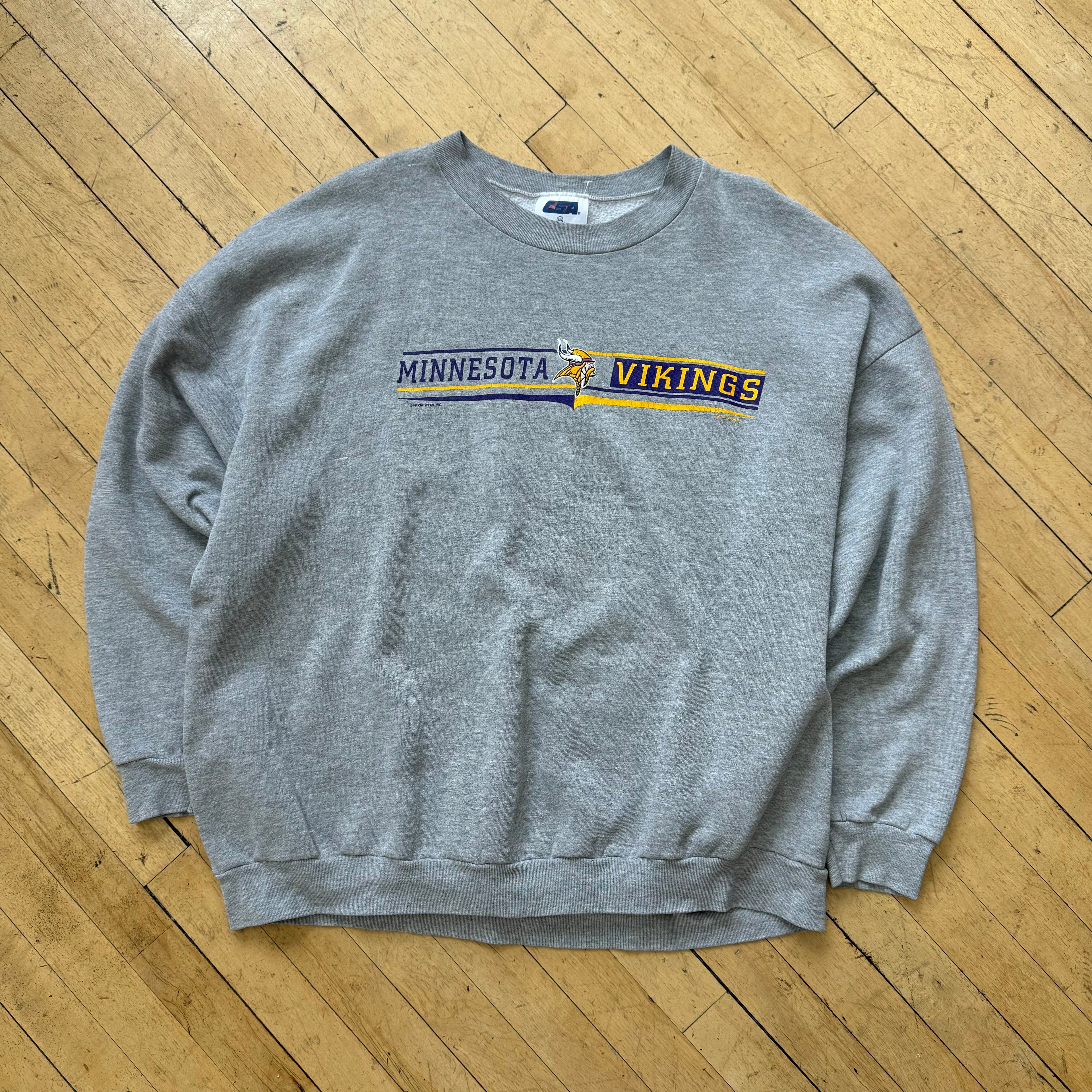 Vintage Minnesota Vikings CrewNeck Sz XXL