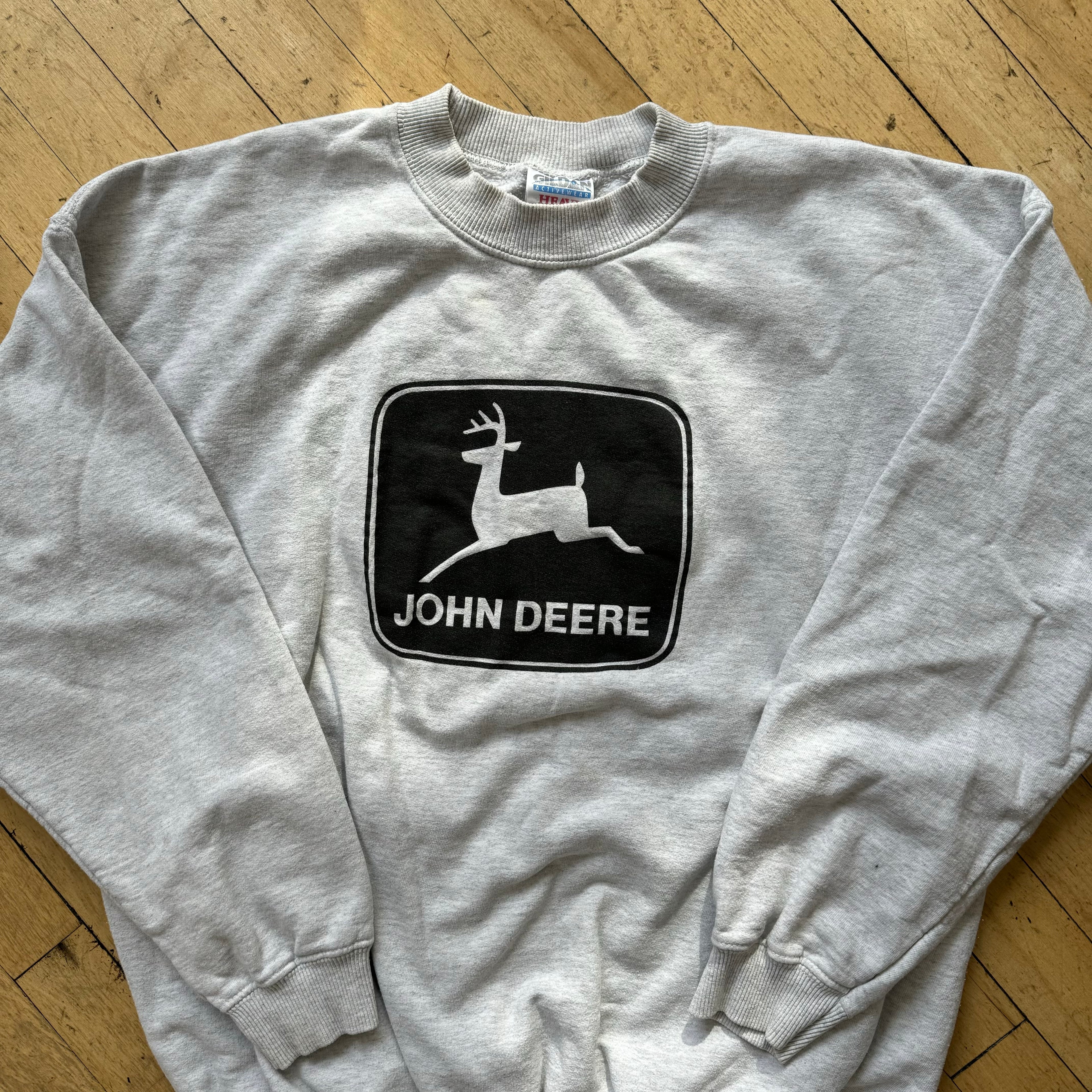Vintage John Deer CrewNeck Sz L