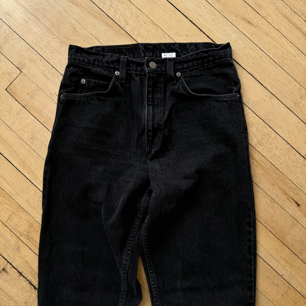 Y2K BLK Levi 550 Orange Tab Denim Jeans Sz 31x32