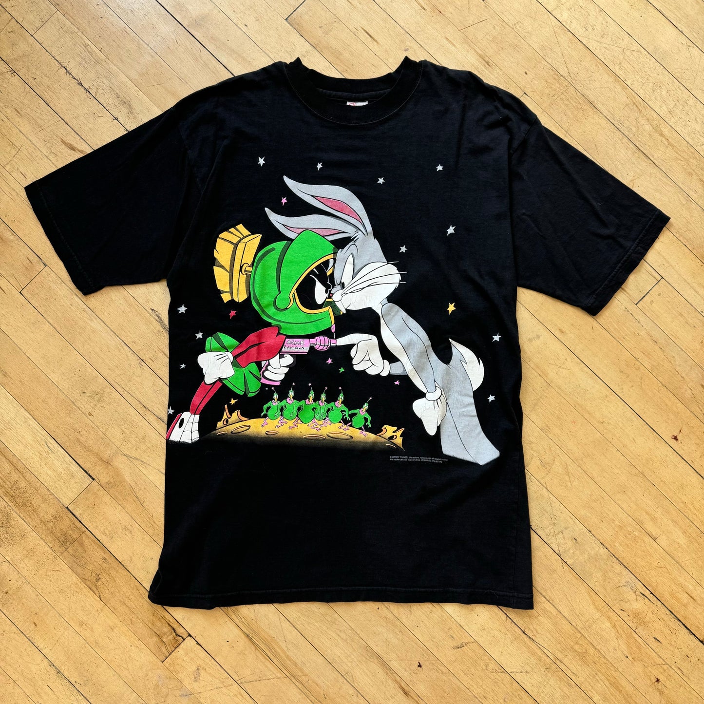 Vintage Marvin The Martian Ray Gun T-shirt Sz XL