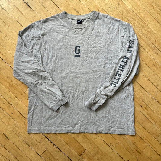 Vintage Gap Athletic Long Sleeve T-shirt Sz XL