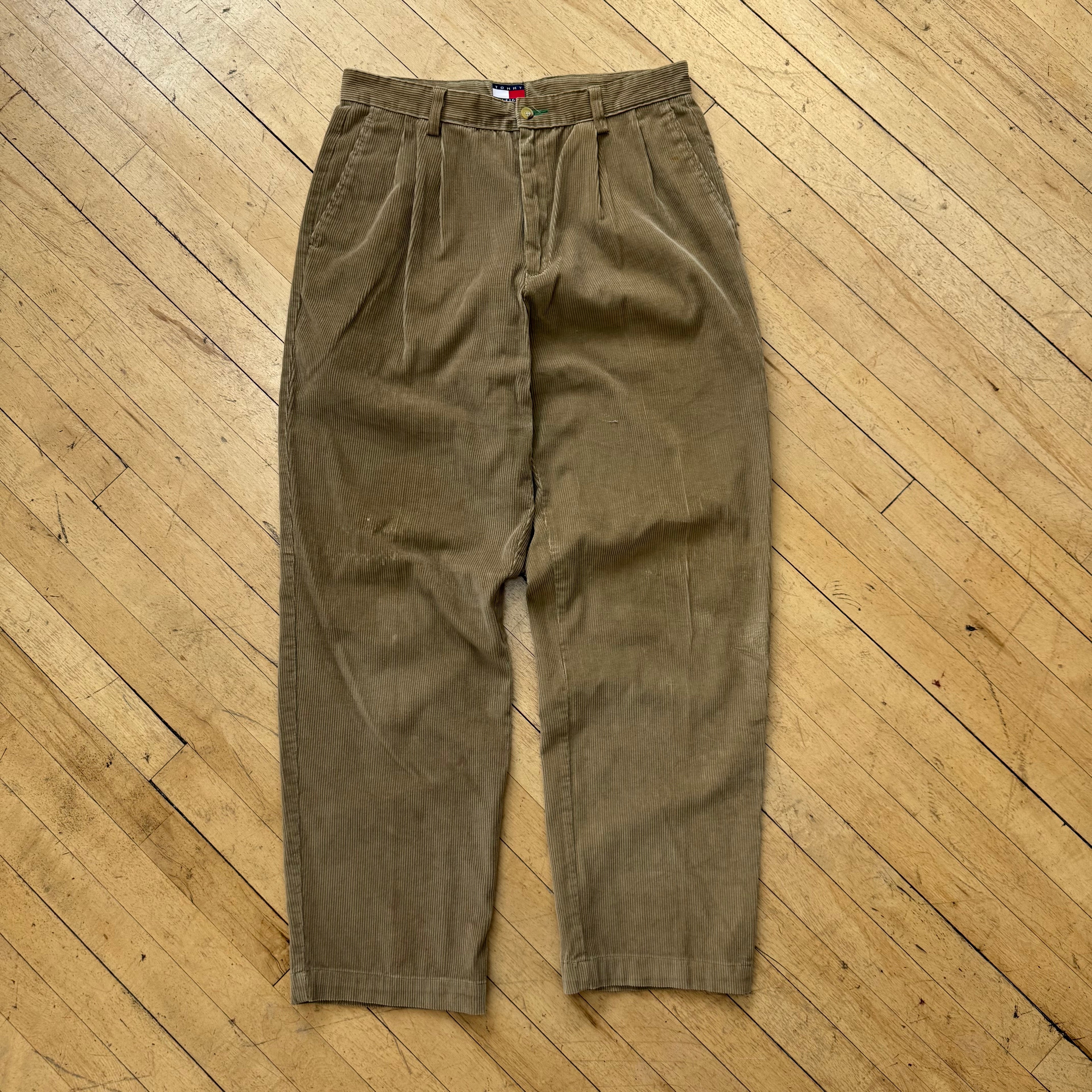 Vintage Tommy Hilfiger Corduroy Pants Sz 32x32