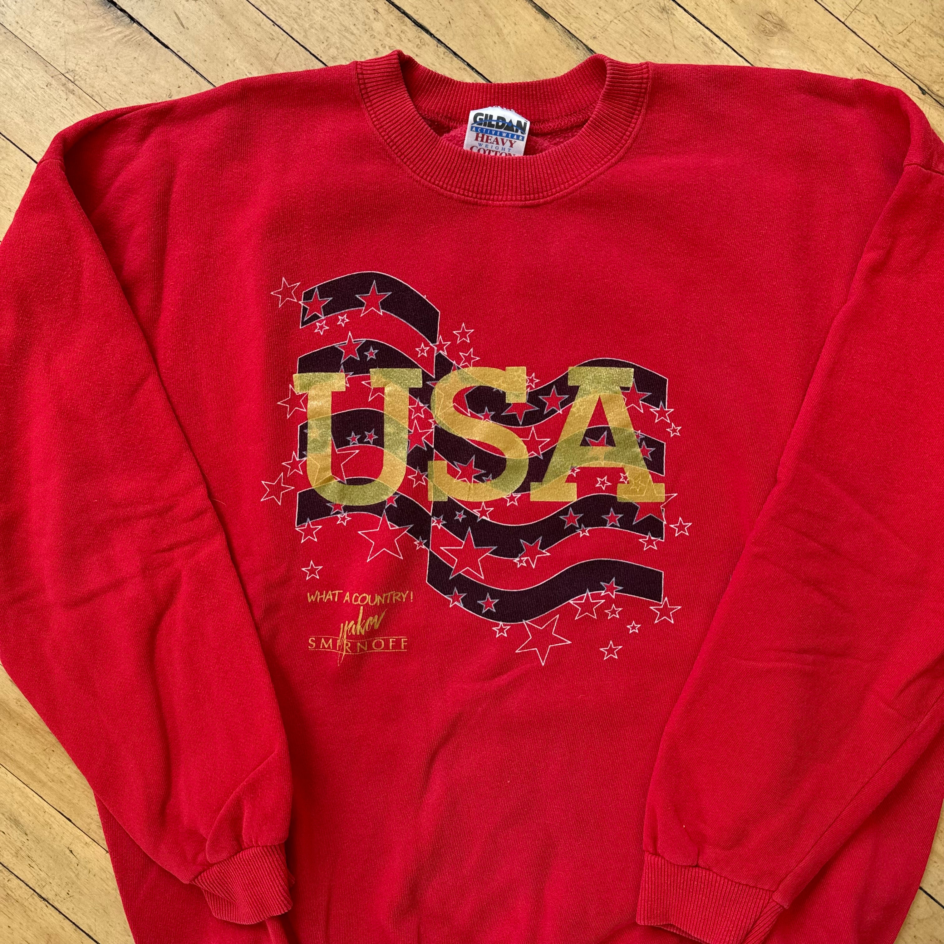 Vintage USA Smirnoff Crewneck Sz L