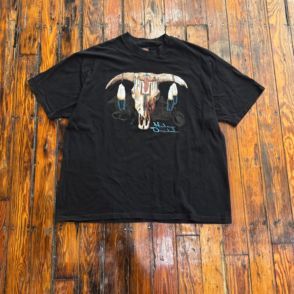 Vintage Harley Davidson Bull T-shirt Sz XXL