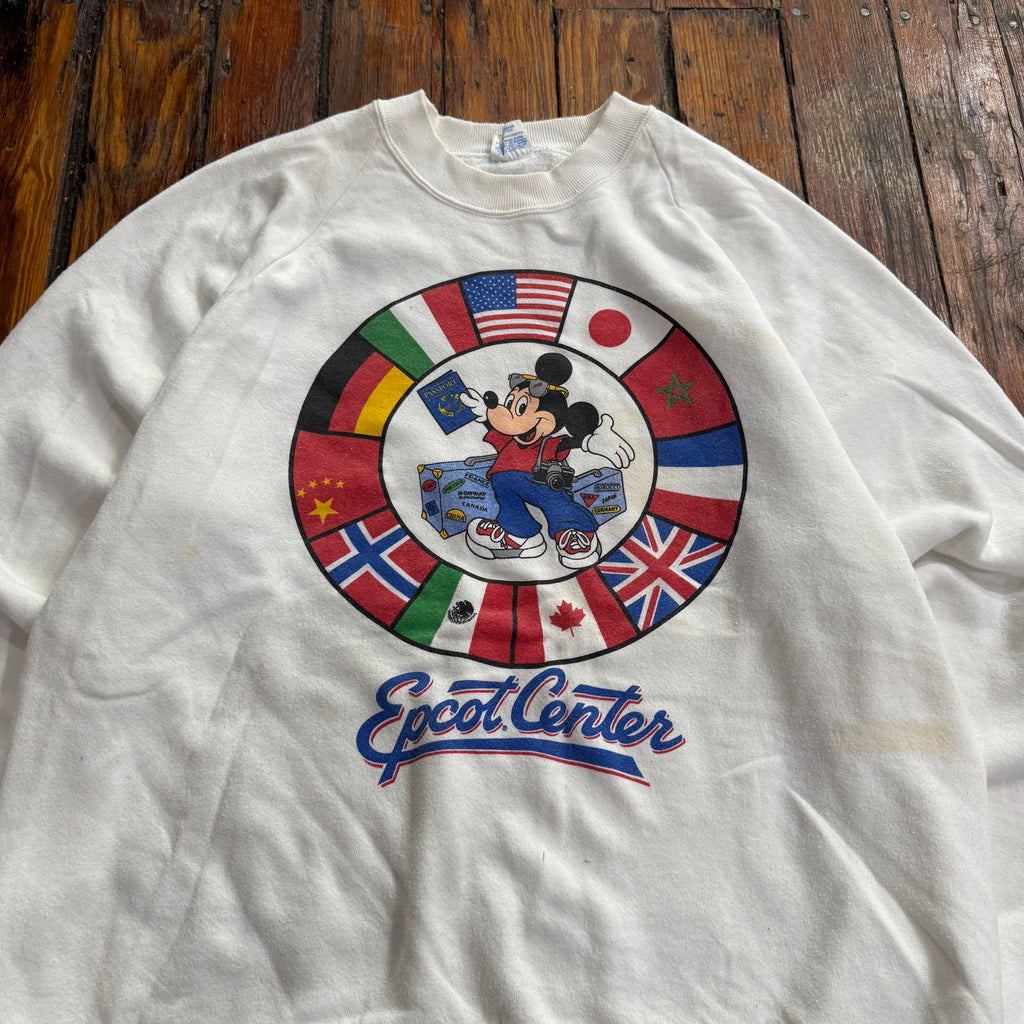 Vintage Disney World Epoct Center CrewNeck Sz XL