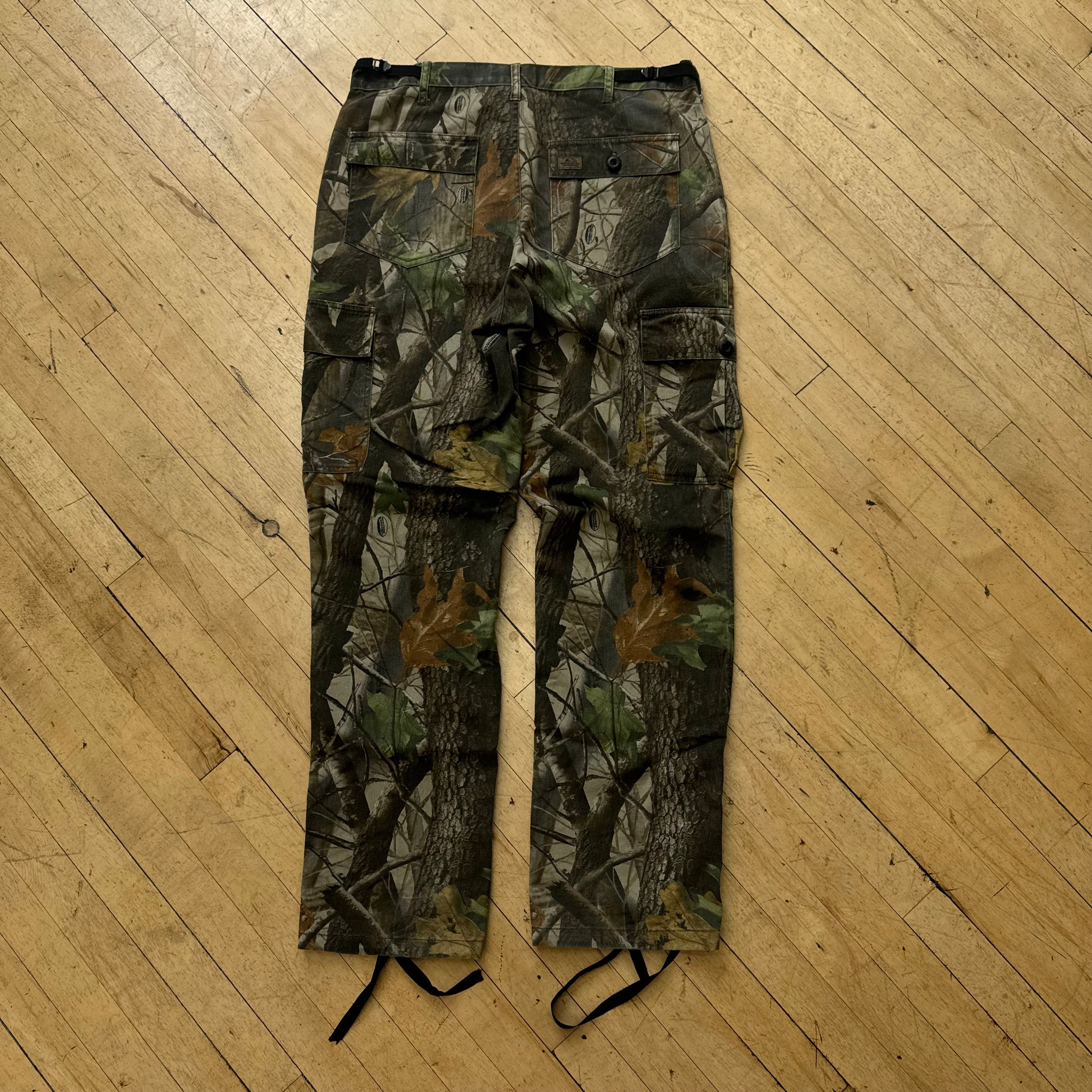 Vintage Whitewater Outdoors Camo Khaki Pants Sz L