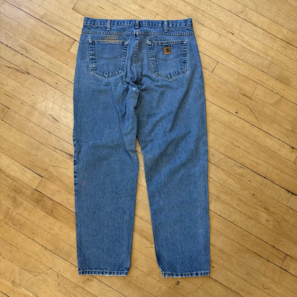 Vintage Carhartt Denim Jeans Sz 38x32