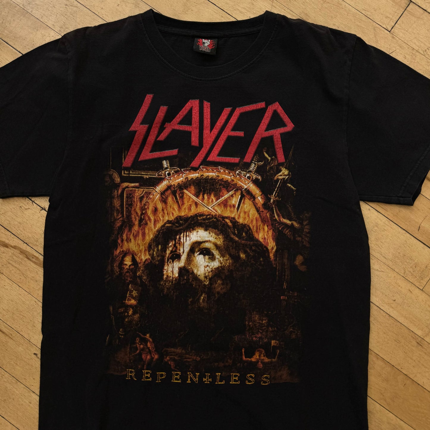 Y2K Slayer Band T-shirt Sz M