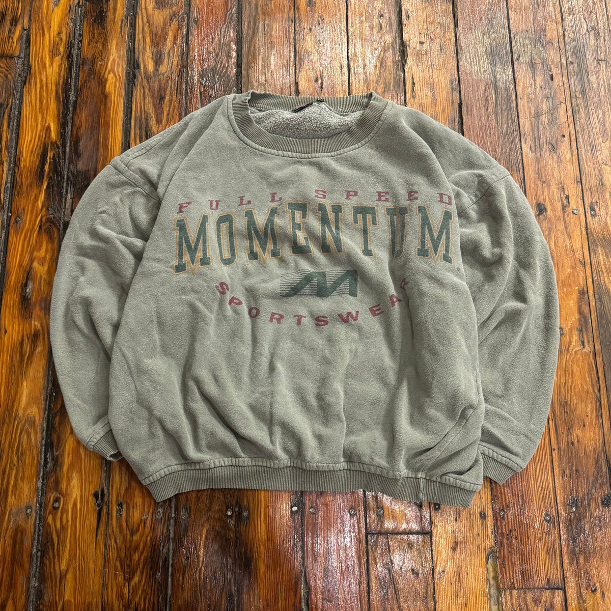 Vintage Momentum Sportswear Crewneck Sz M