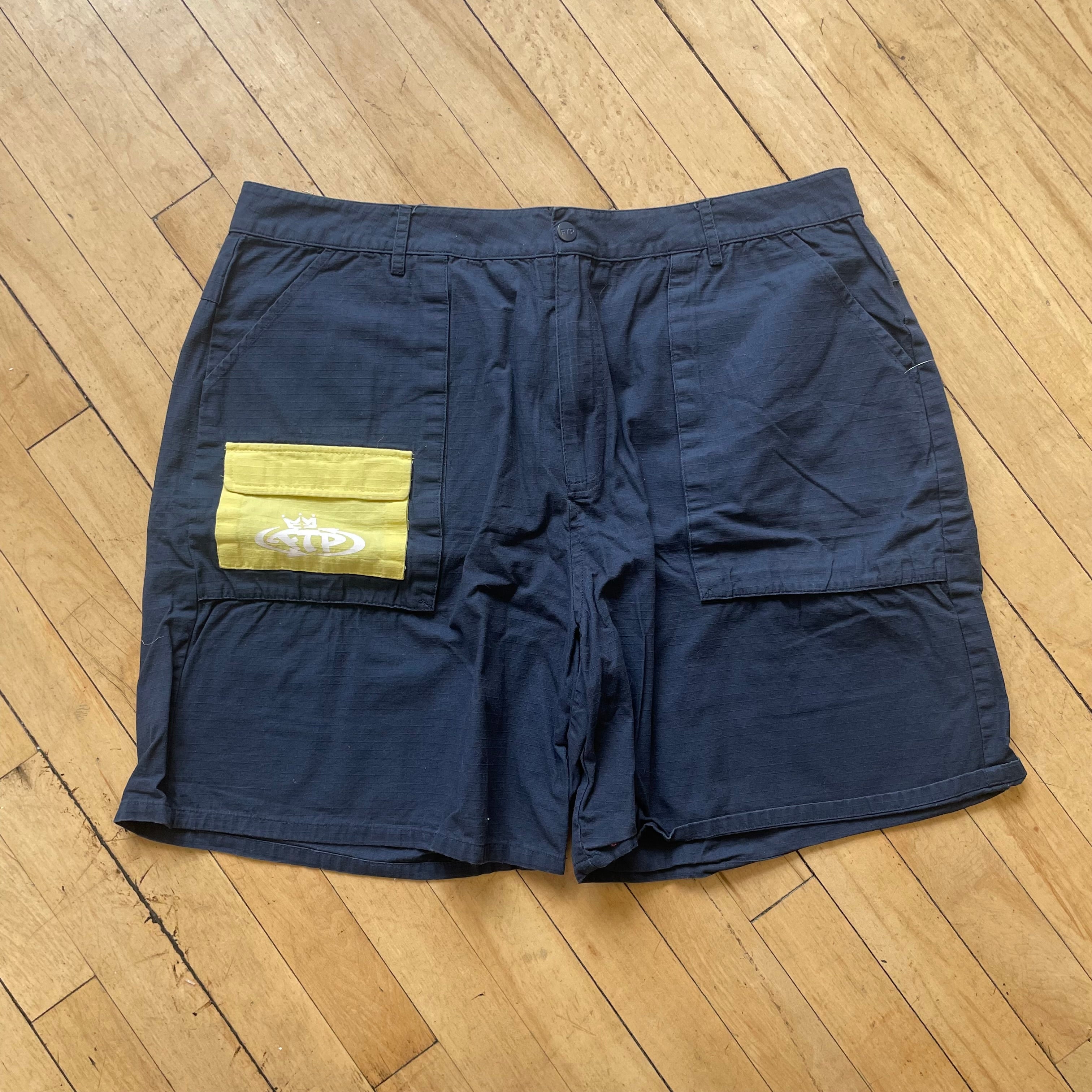 Navy Blue FTP Cargo Shorts (XL)