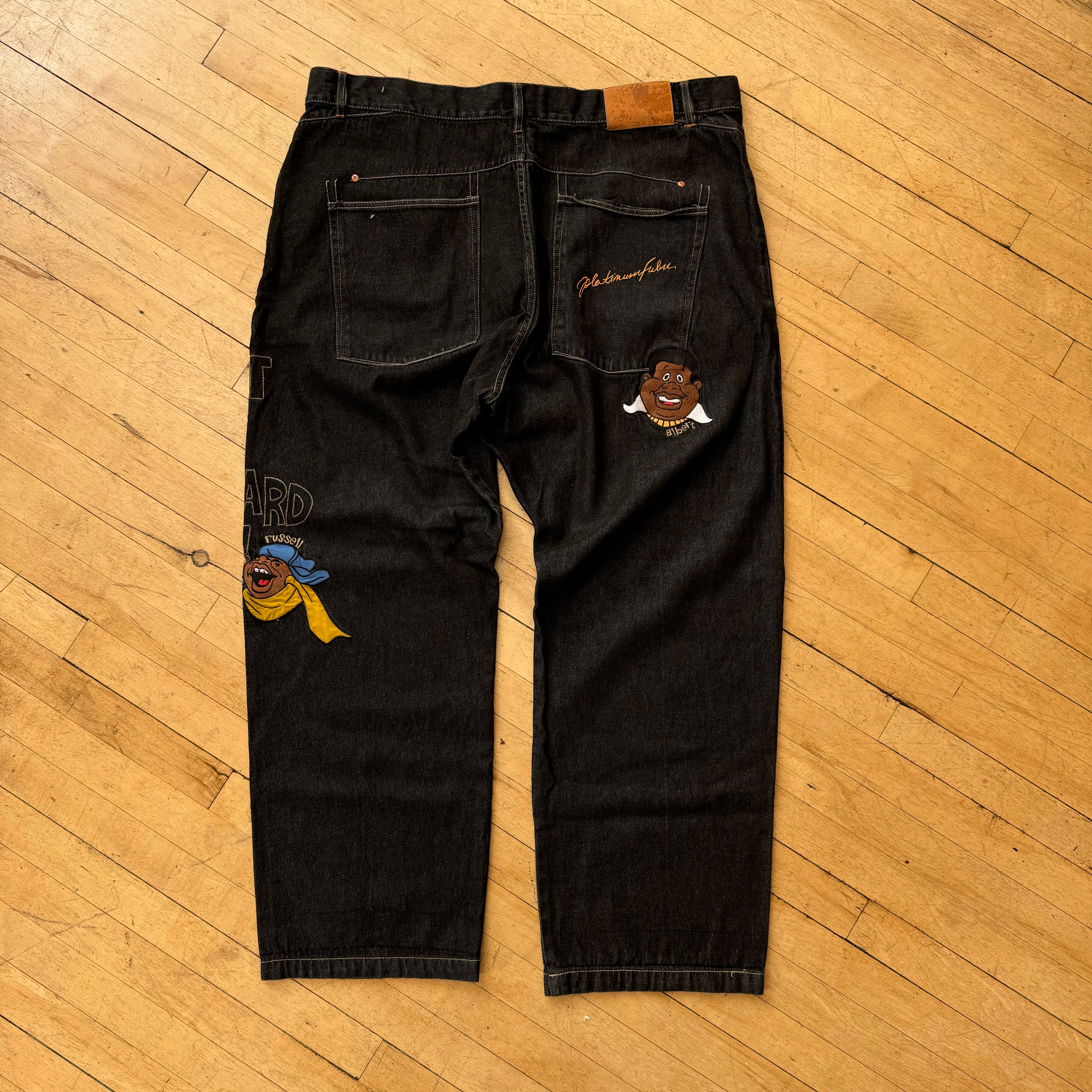 Vintage Fubu Fat Albert Denim Jeans Sz 48