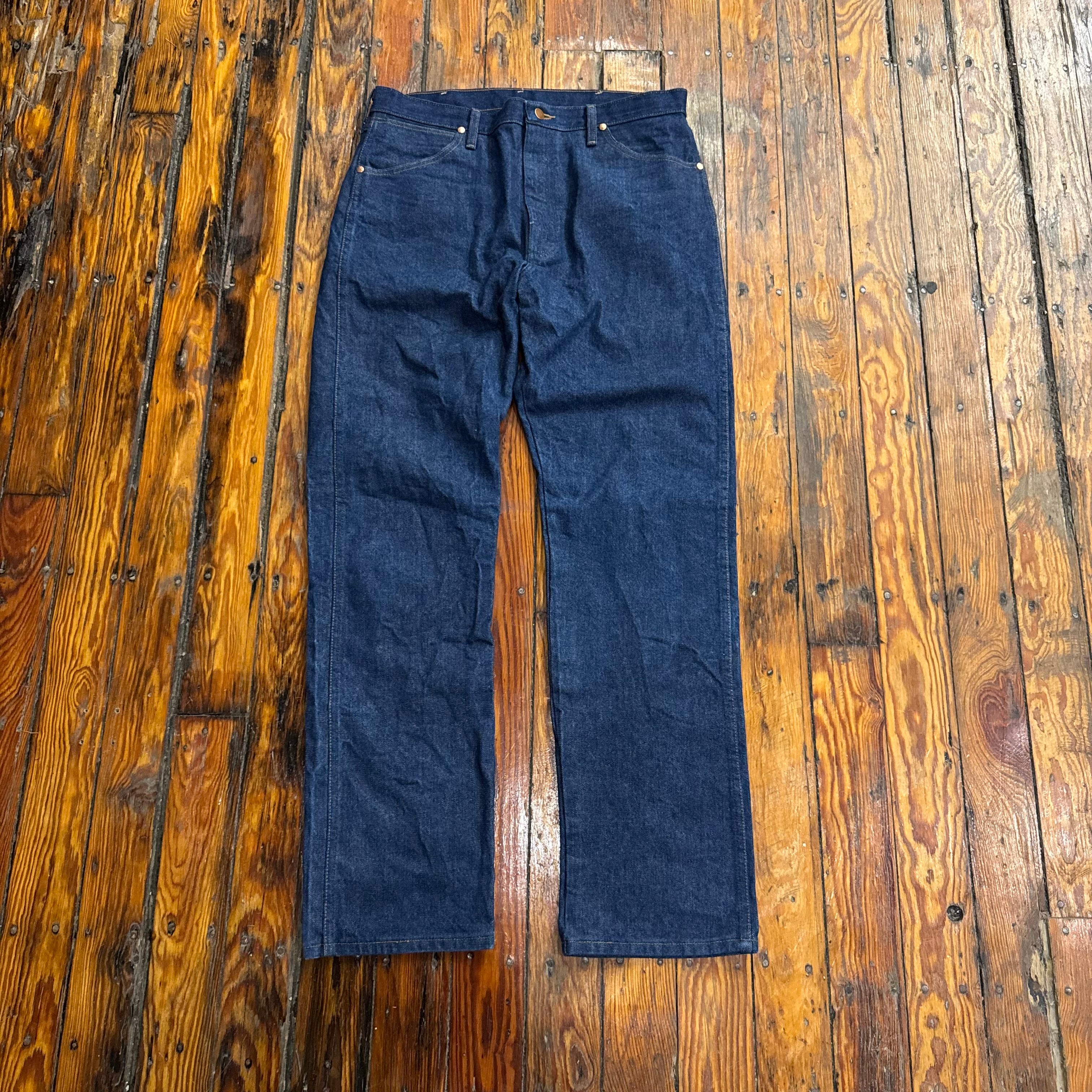 Vintage Wrangler Denim Jeans Sz 36x34