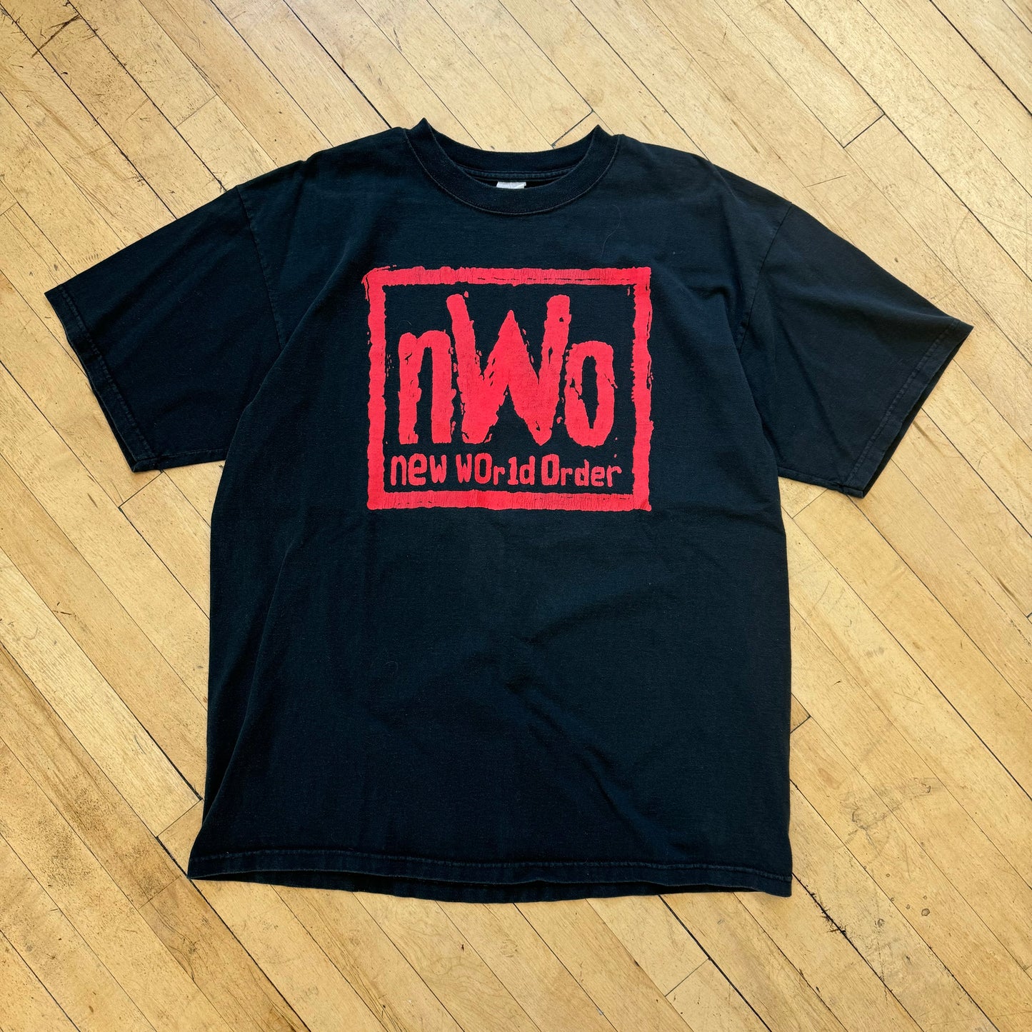 Vintage NWO Logo T-shirt Sz XL