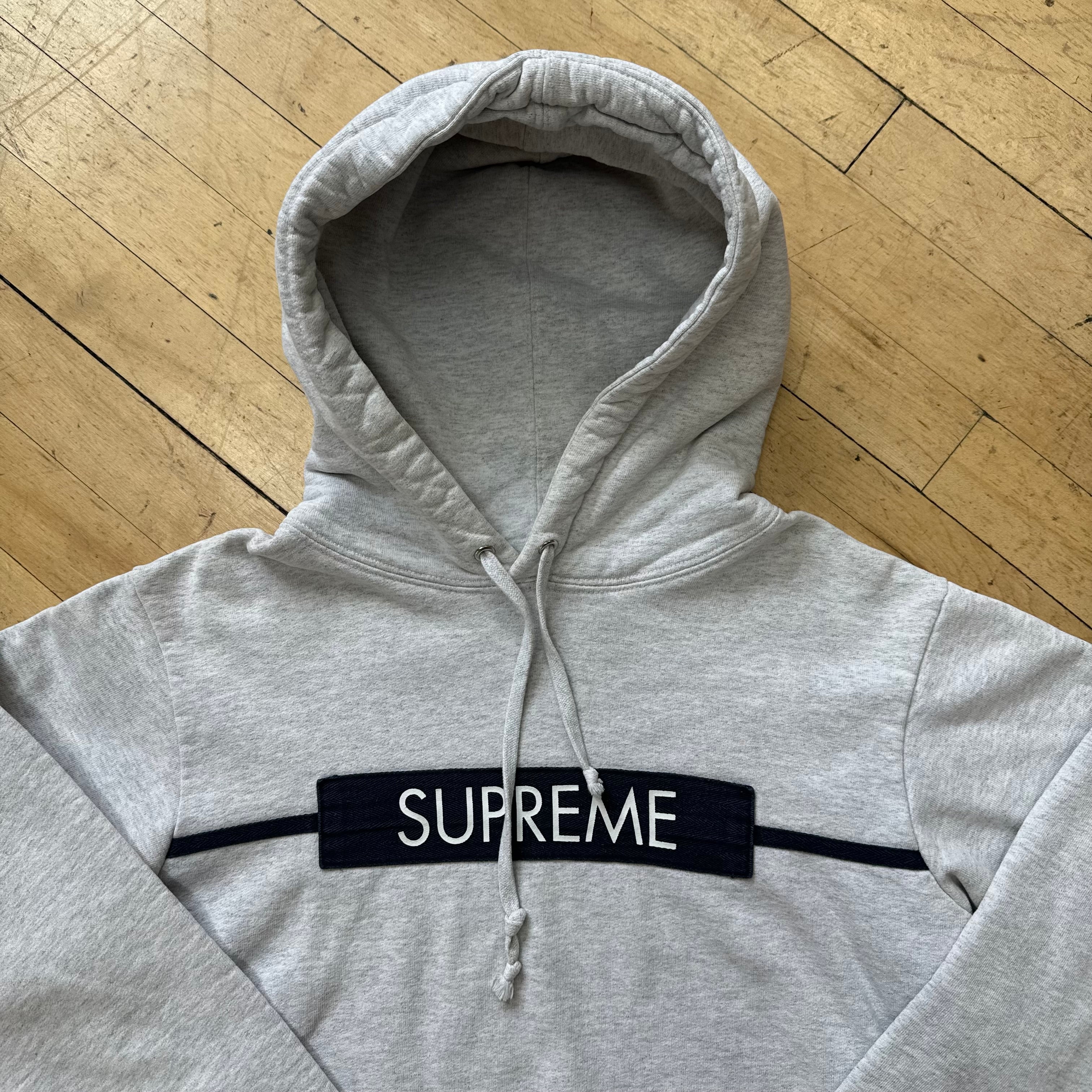 Supreme SpellOut Hoodie Sz M