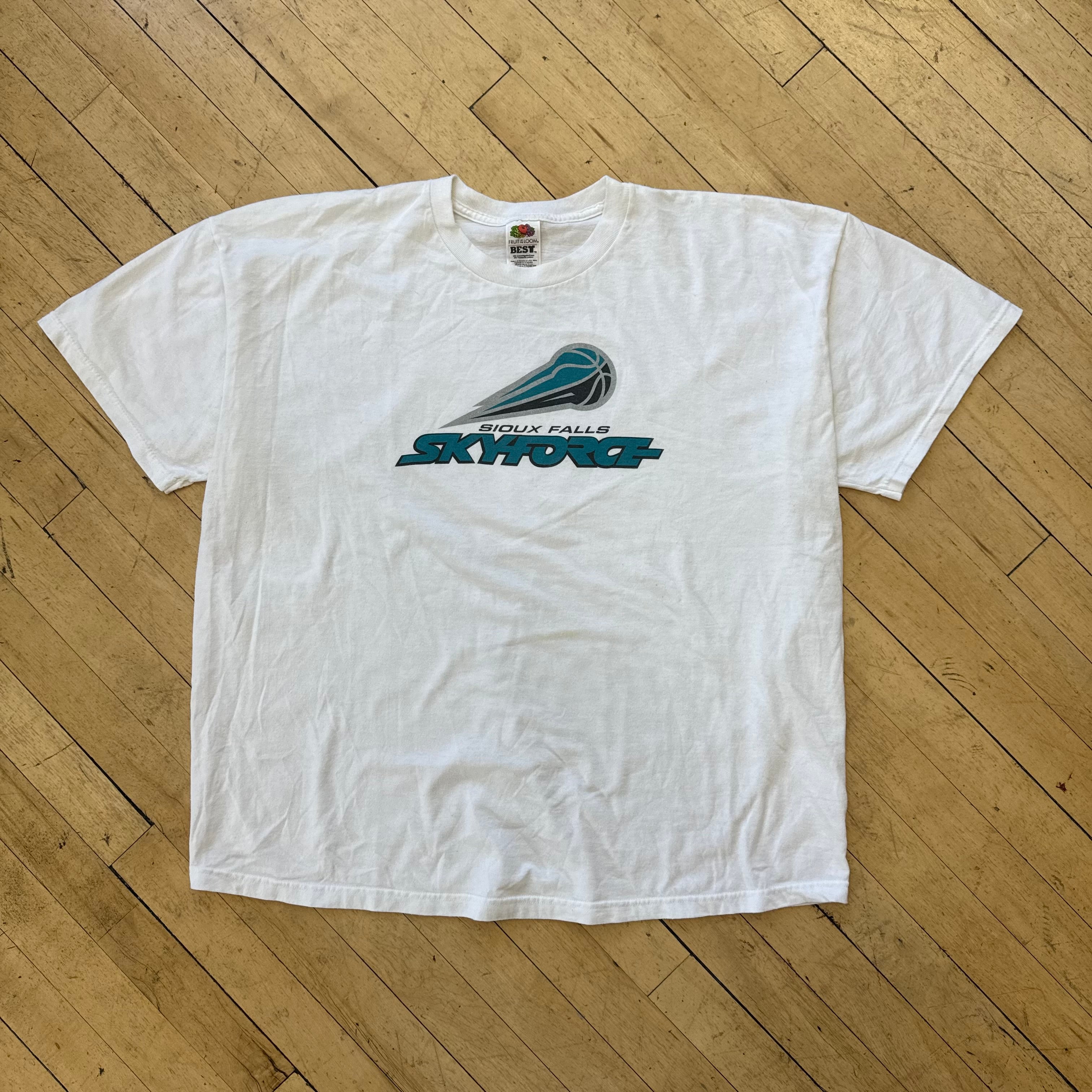 Vintage Sioux Falls Sky Force Logo T-shirt Sz XL