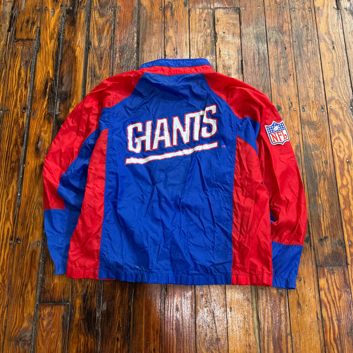 Vintage New York Giants NFL Light Jacket Sz L