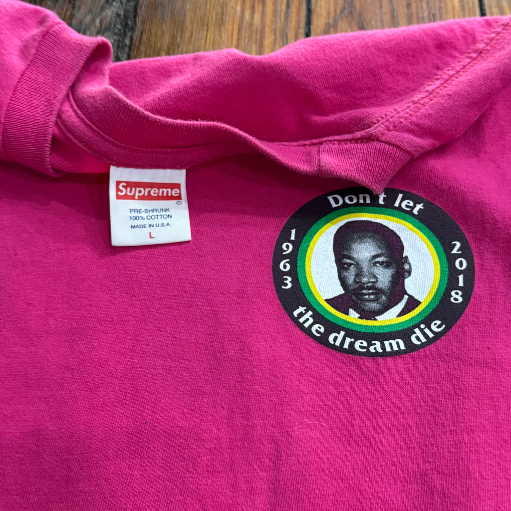 Superme Don’t Let the Dream Die T-shirt Sz L