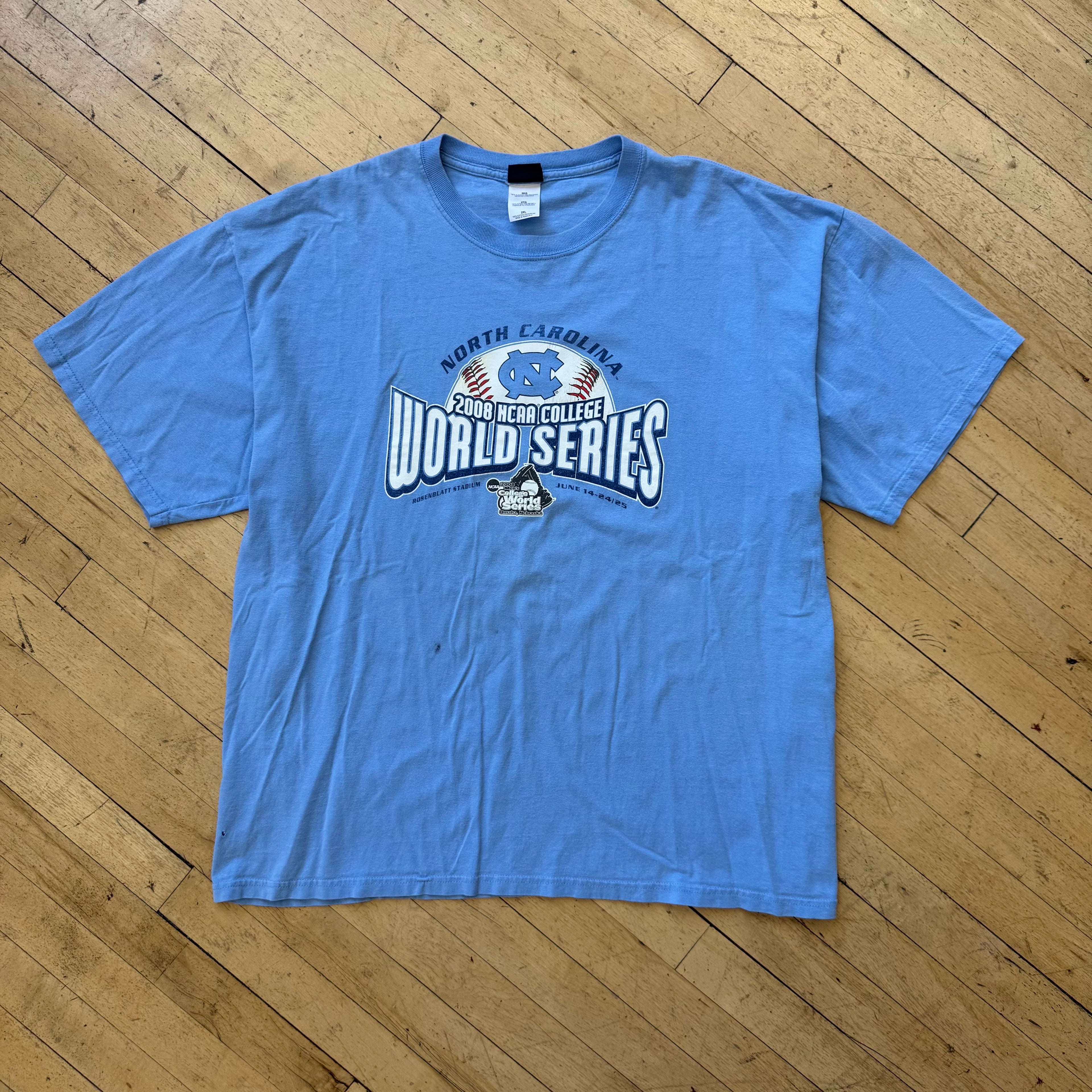 2000s North Carolina World Series T-shirt Sz XXL