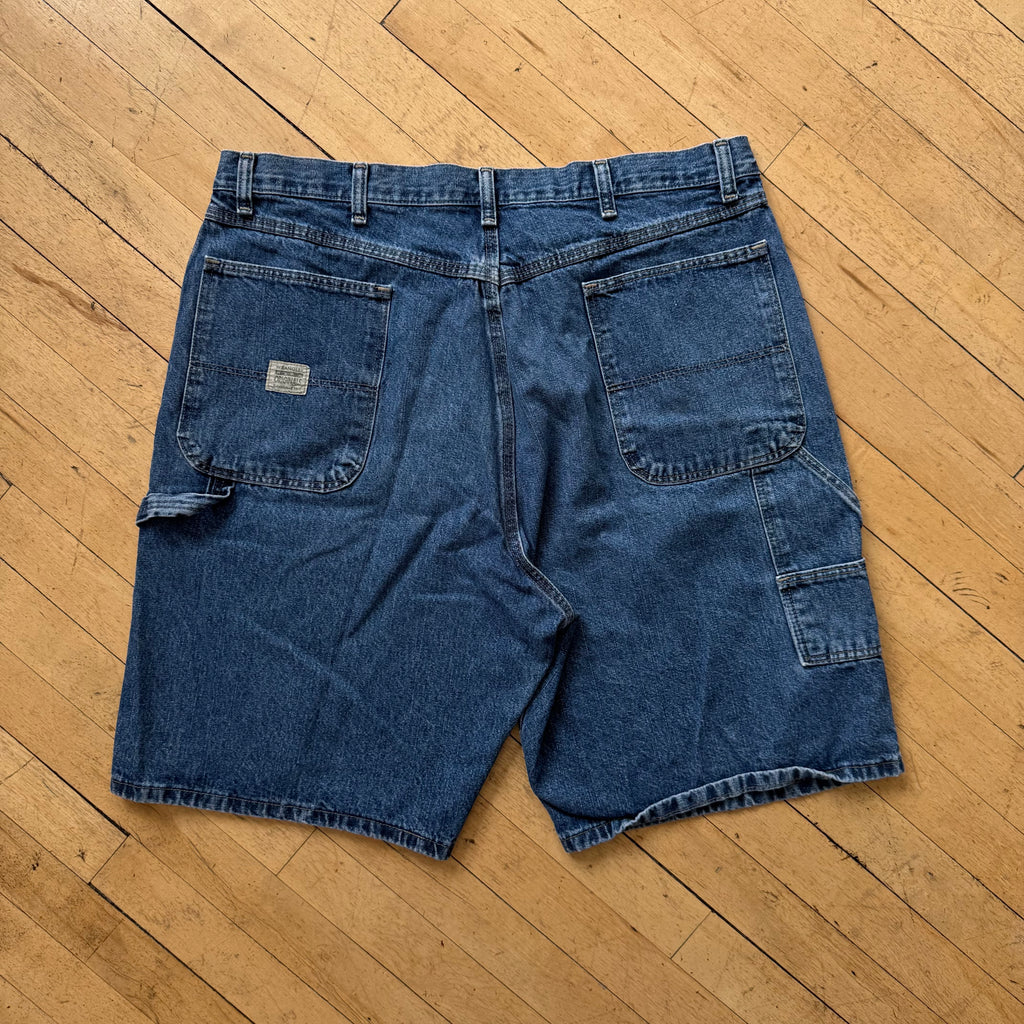 Vintage Wrangler Carpenter Denim Jean Shorts Sz 38