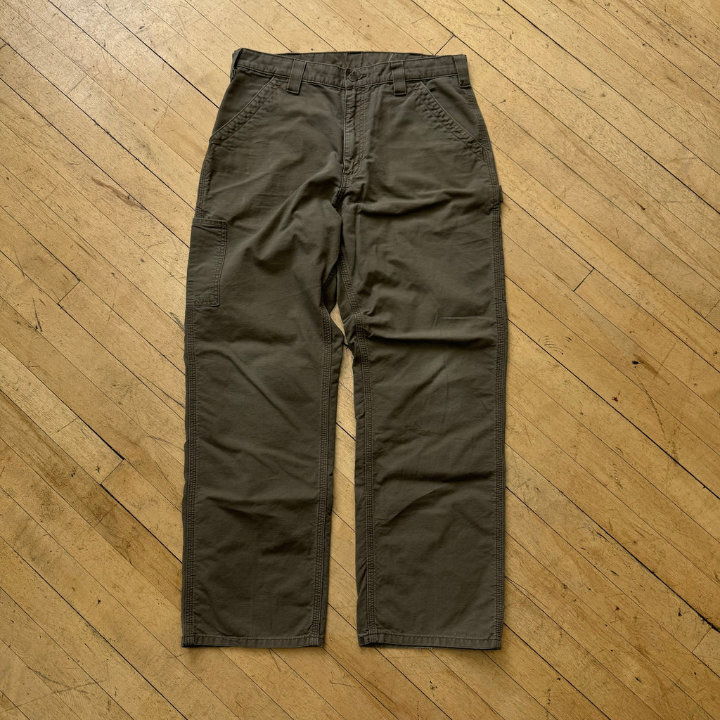 Vintage Carhartt Cargo Khaki Pants Sz 34x32