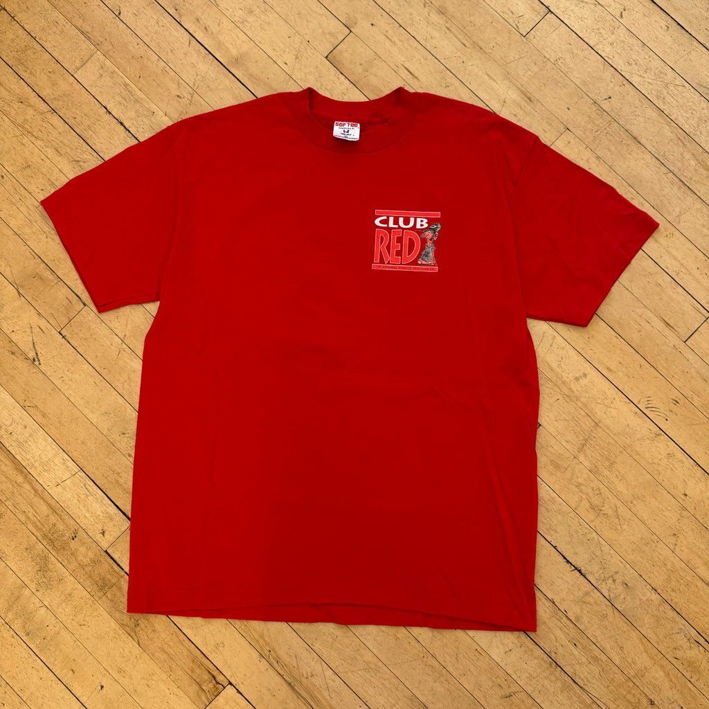 Vintage Club Red Redbeck Racing Team T-shirt Sz XL