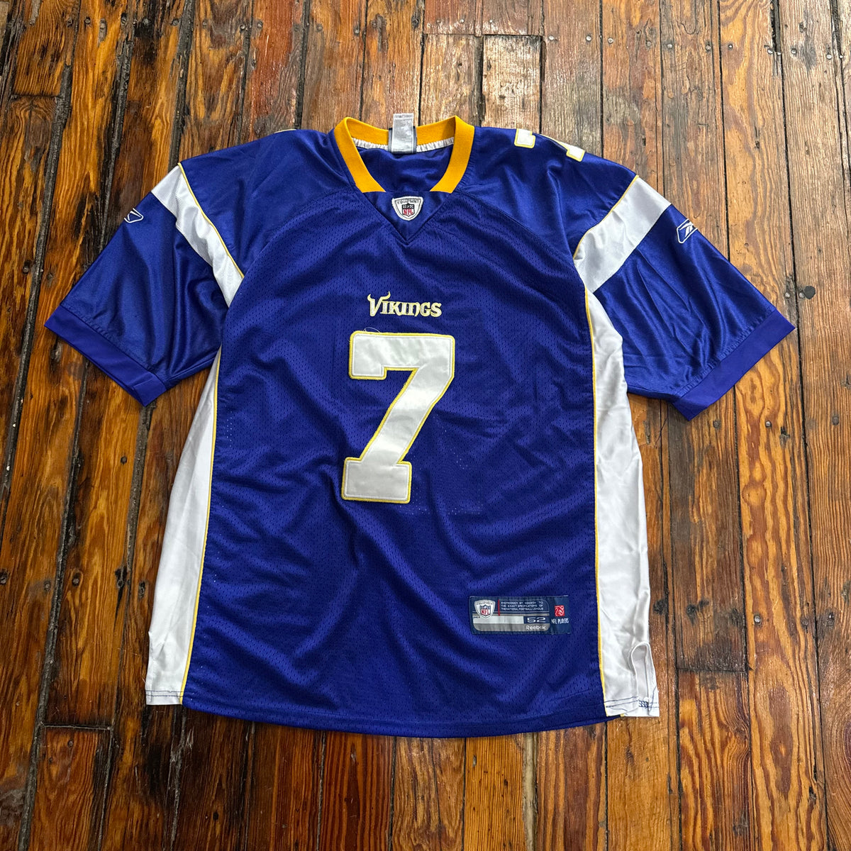 Minnesota Vikings Ponder Football Jersey Sz XL