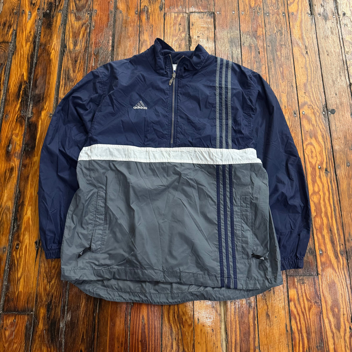 Vintage Adidas Zip-Up Jacket Sz L