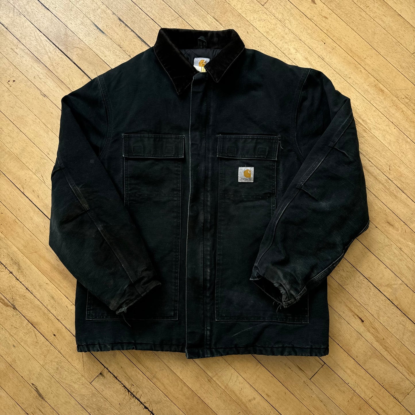 Vintage Carhartt BLK Chore Jacket Sz XL