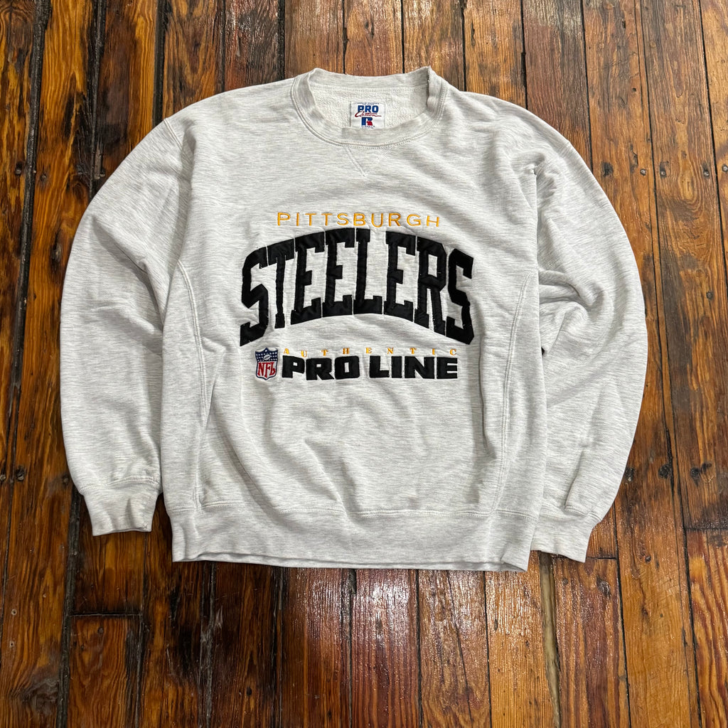 Vintage Pittsburg Steelers Pro Line Crewneck Sz XL