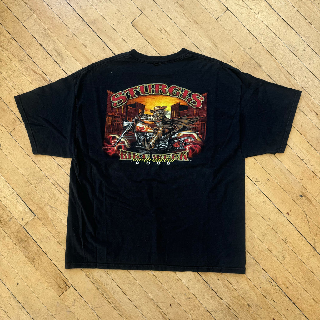 Sturgis Bike Week Skelton T-shirt Sz XL