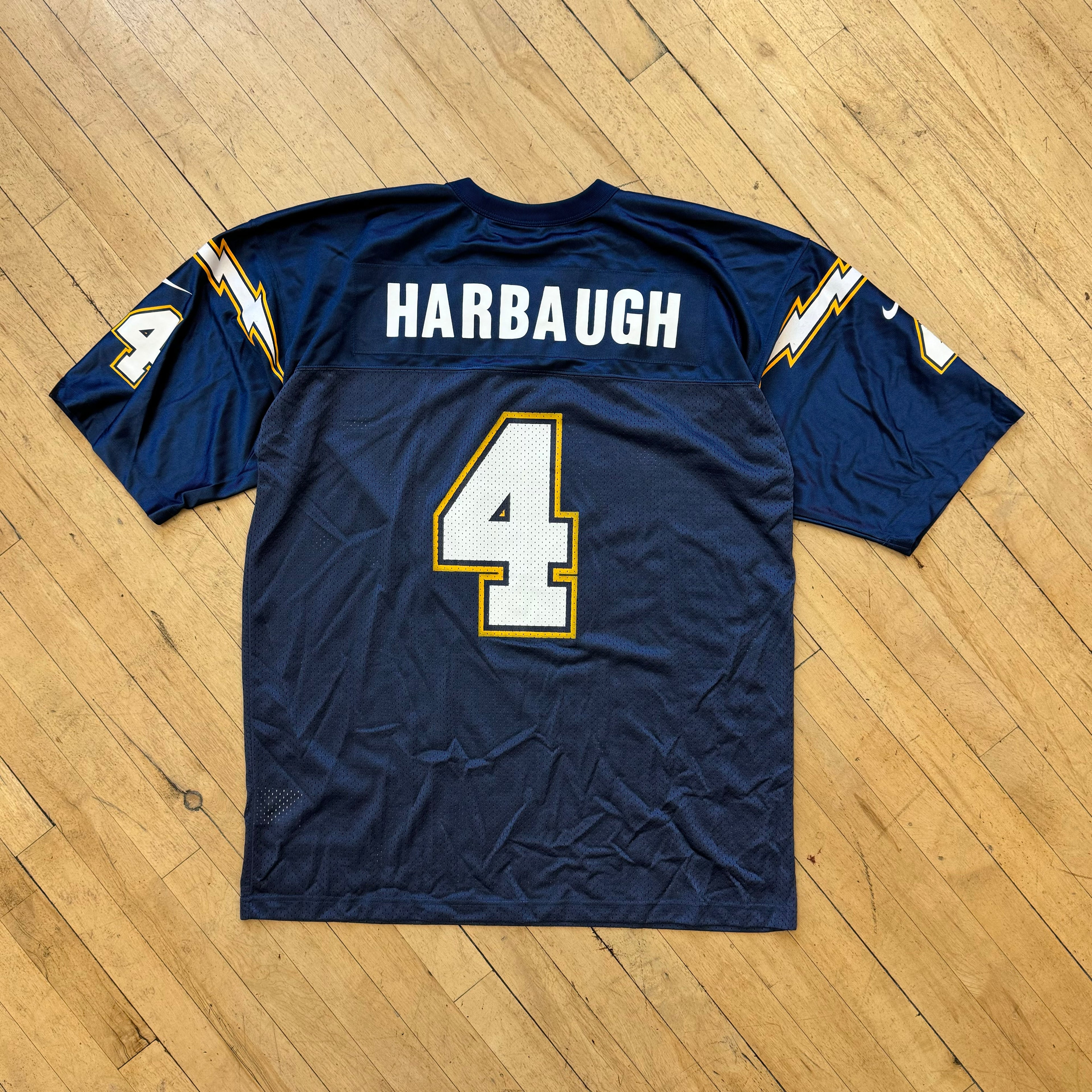 Vintage Chargers “Harbaugh” Jersey Sz XL