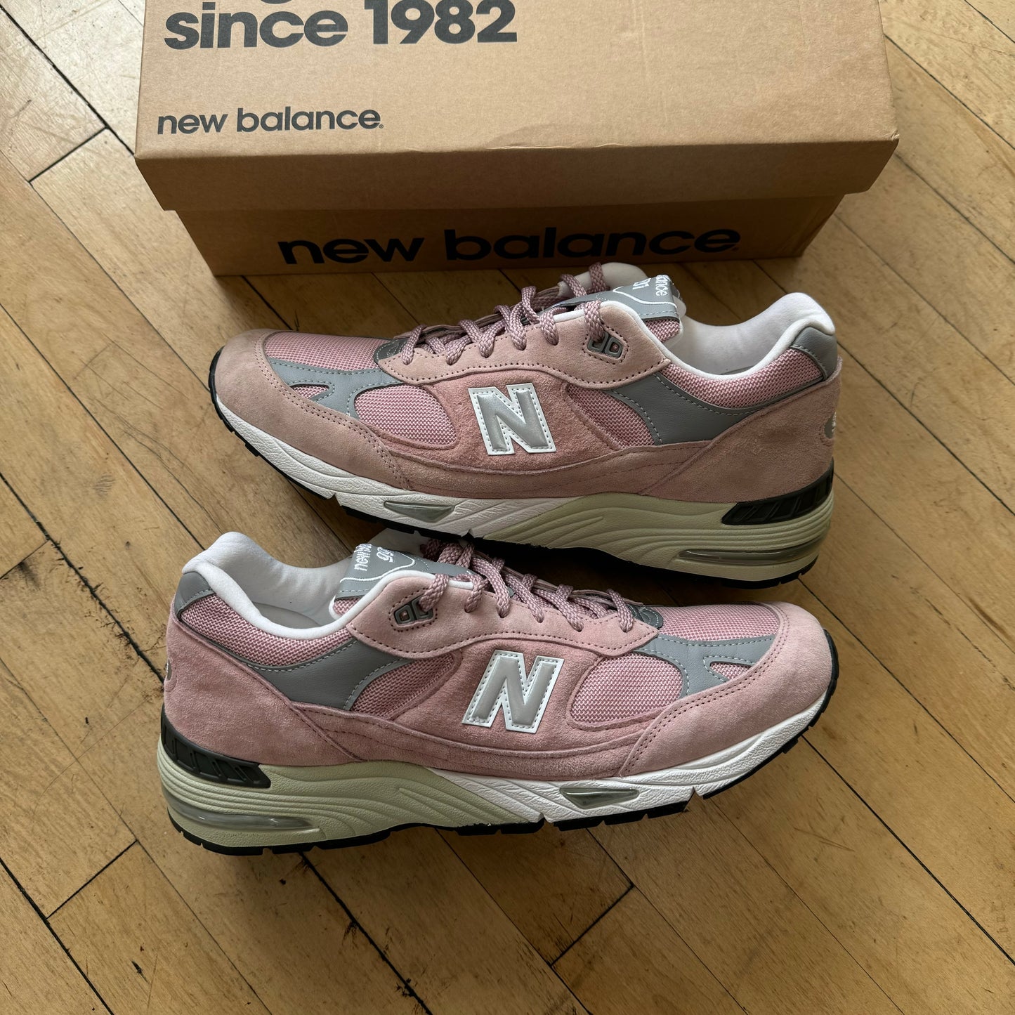 New Balance M991PNK Sz 11.5