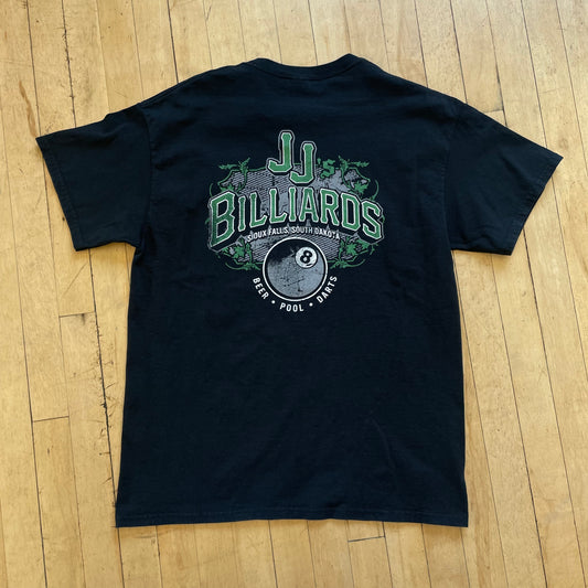 2000s JJ Billards Sioux Falls Bar T-shirt Sz L