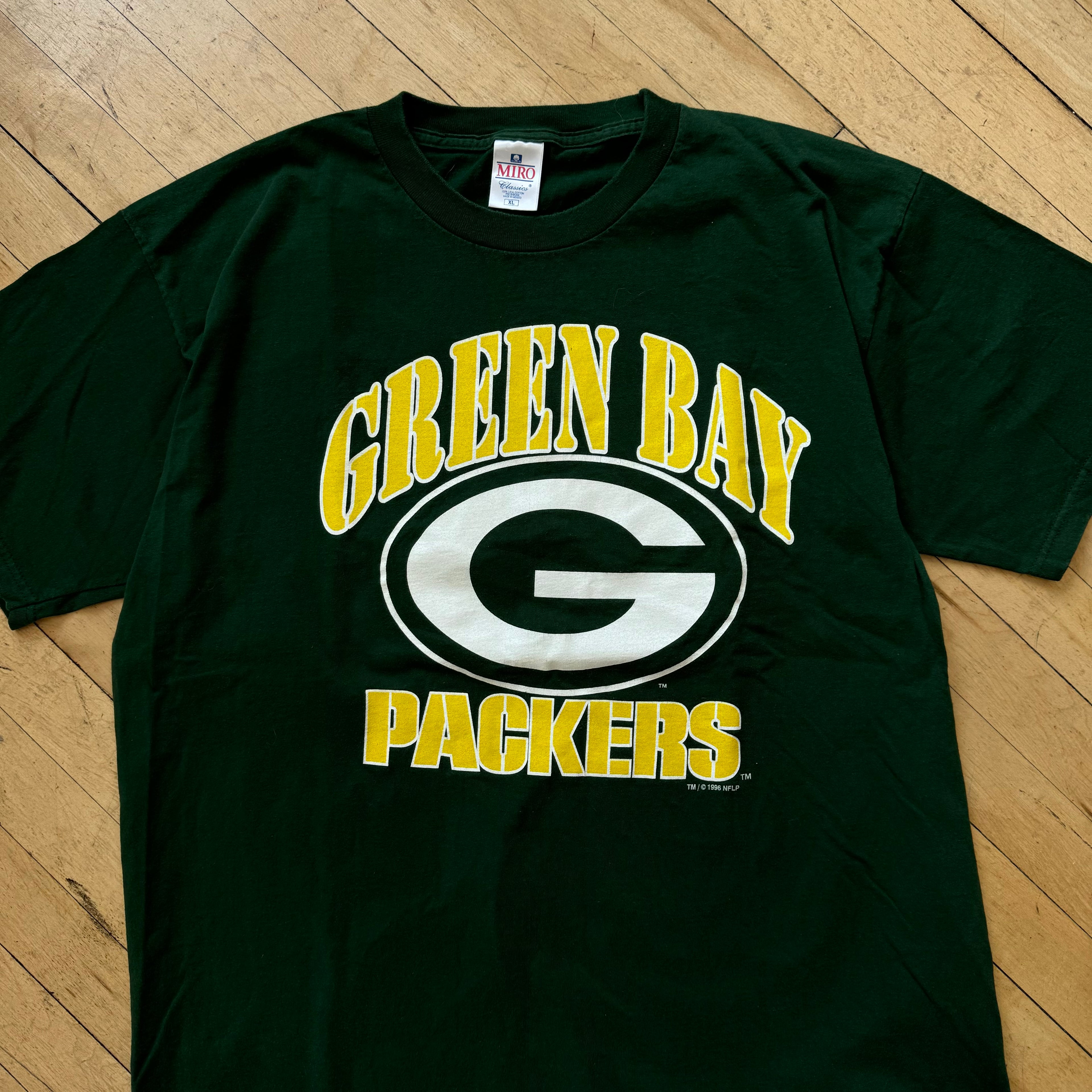 Vintage Green Bay Packers T-shirt Sz XL