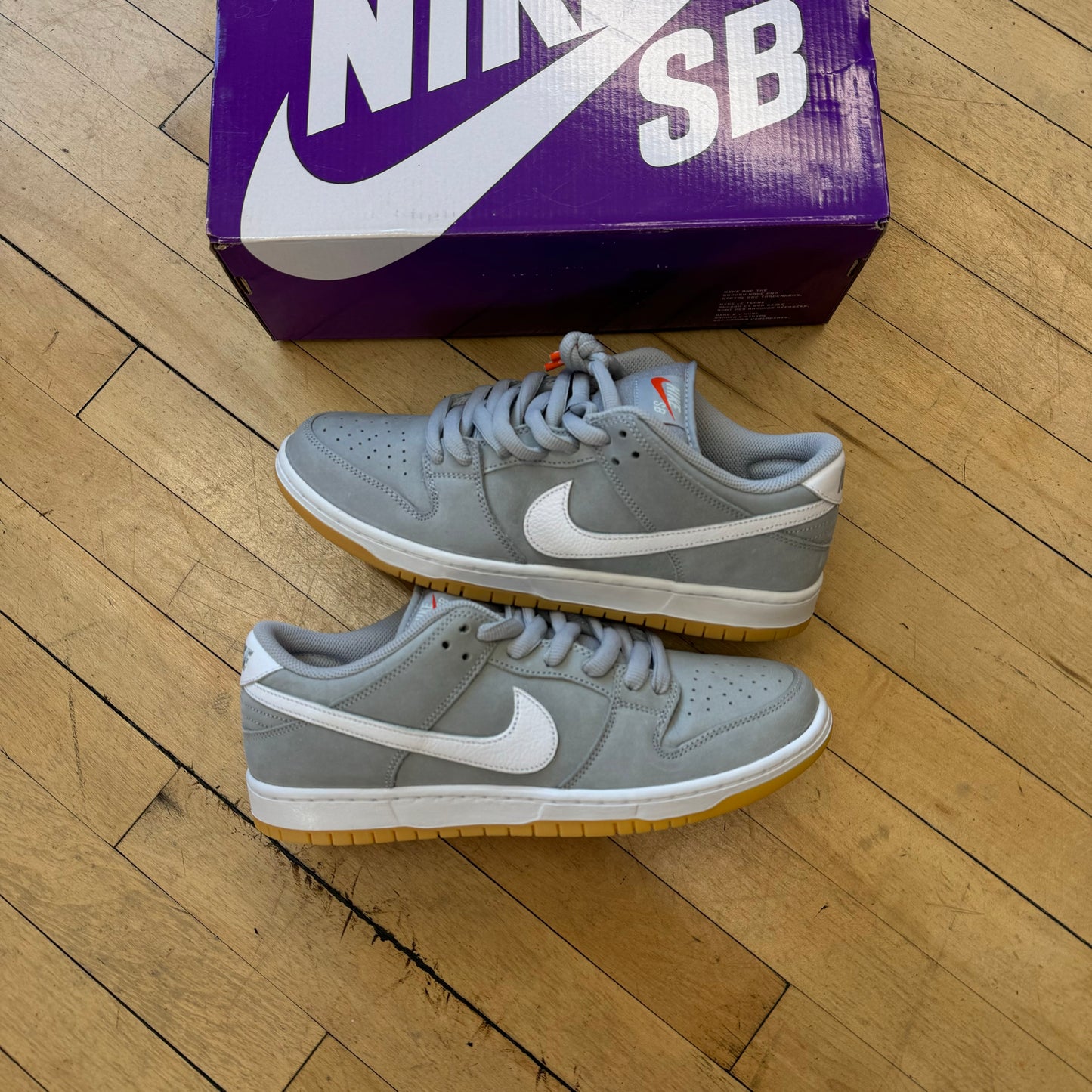 Nike Sb Sunk Wolf Grey Sz 10.5 (DS)