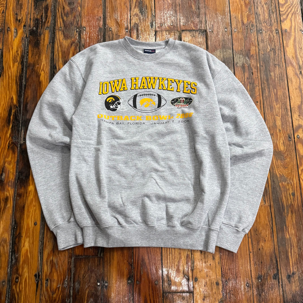 Vintage Iowa Hawkeyes Outback Bowl Crewneck Sz Sz L