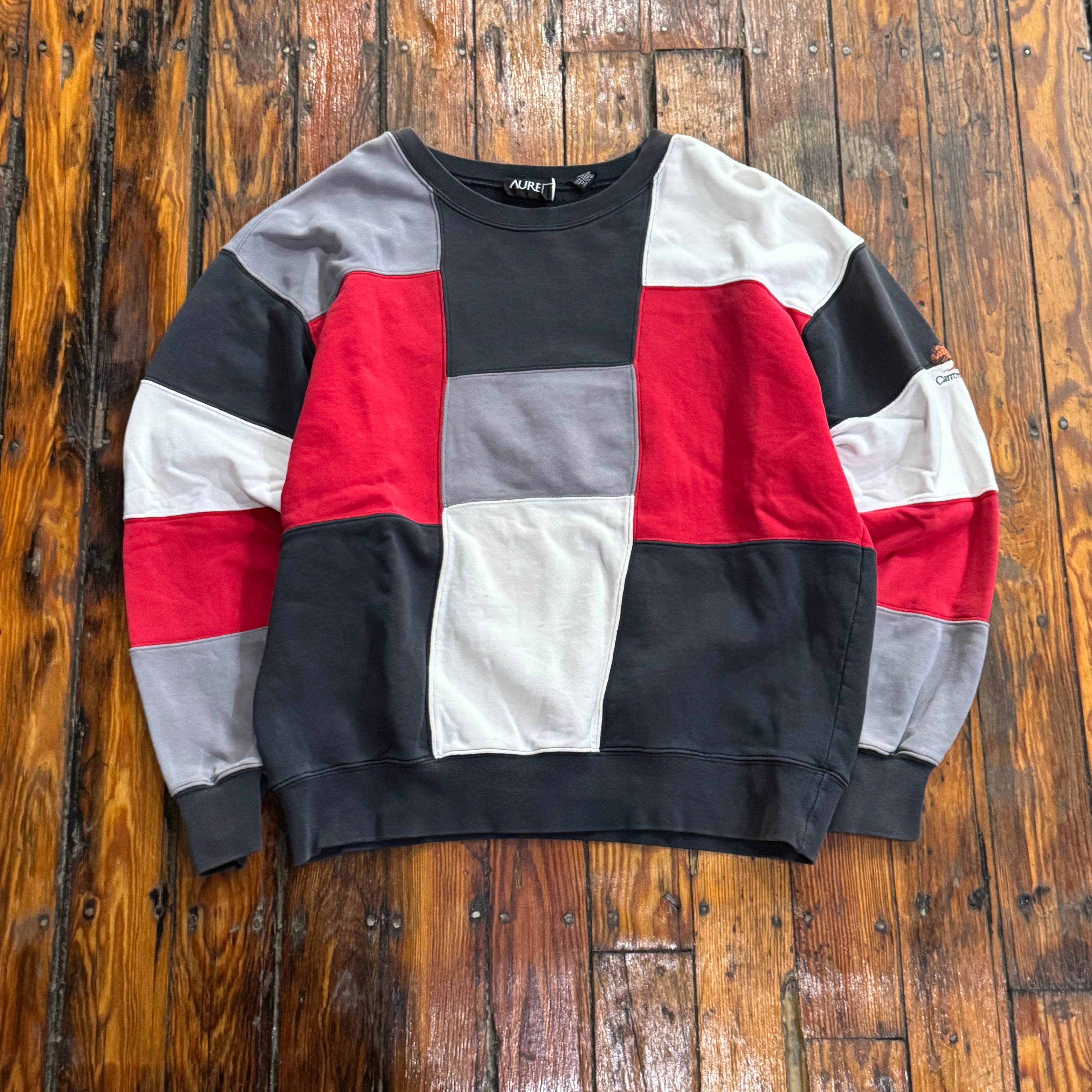 Vintage Color Blocking Crewneck Sz L