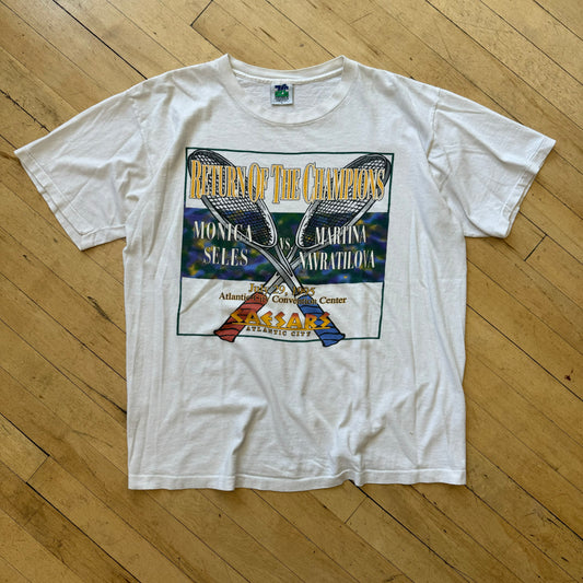 Vintage Tennis Return of the Champs T-shirt Sz L