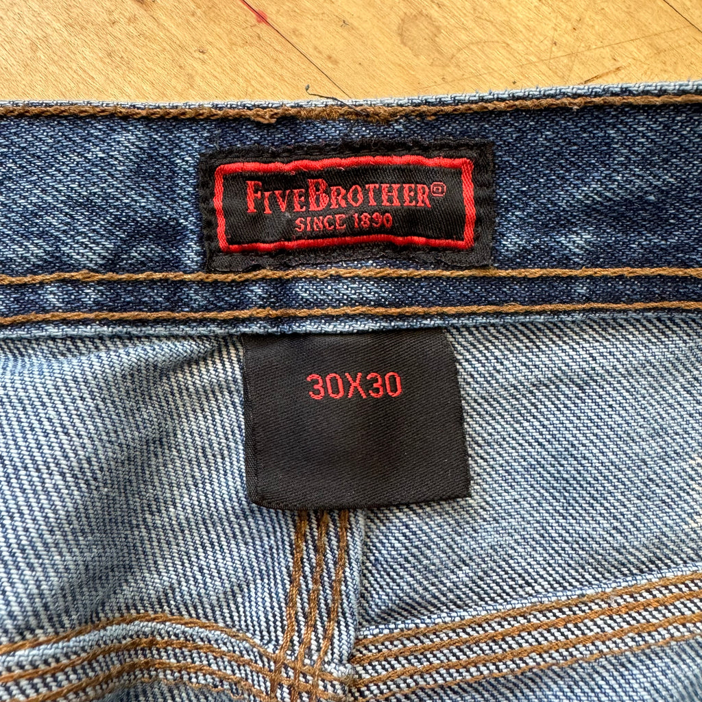 Vintage Five Brothers Denim Jeans Sz 30x30