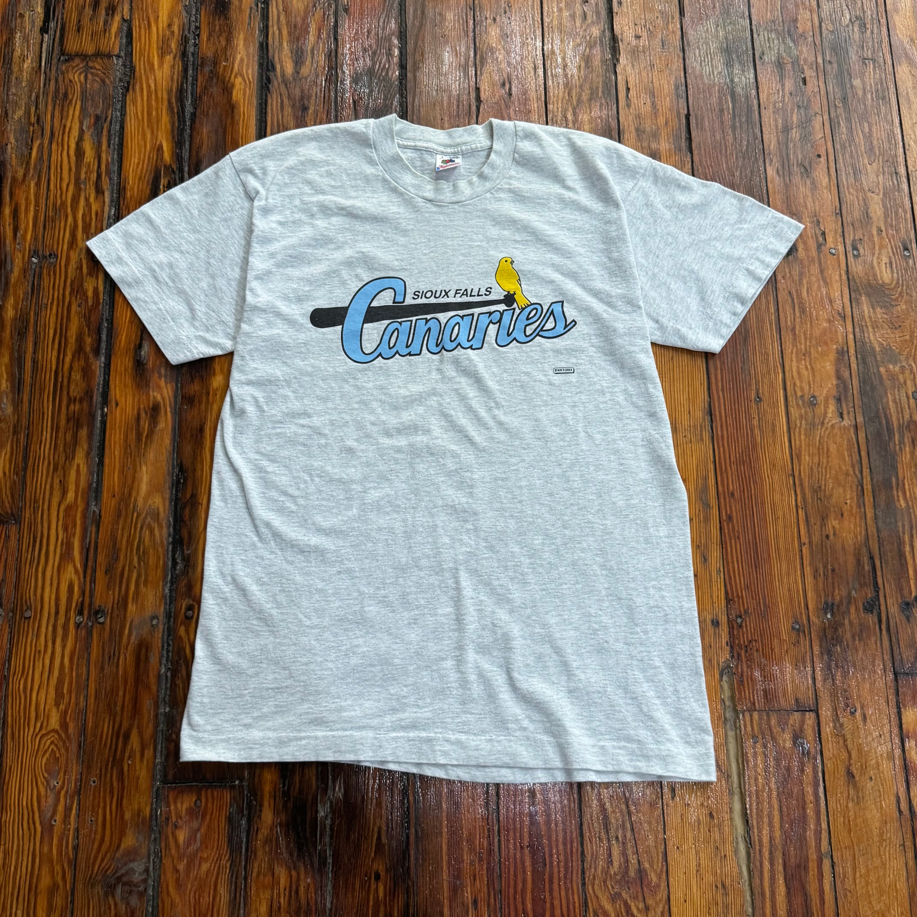 Vintage Sioux Galls Canaries T-Shirt Sz L